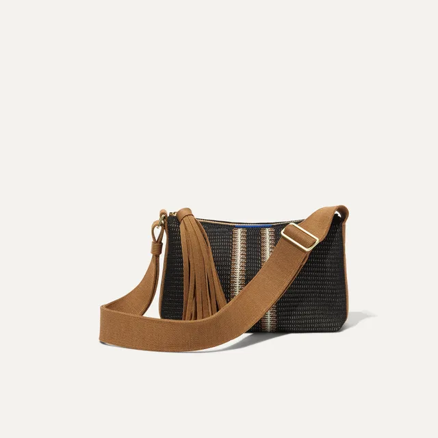 Rothy's The Casual Crossbody borsa a tracolla Coffee Market Stripe