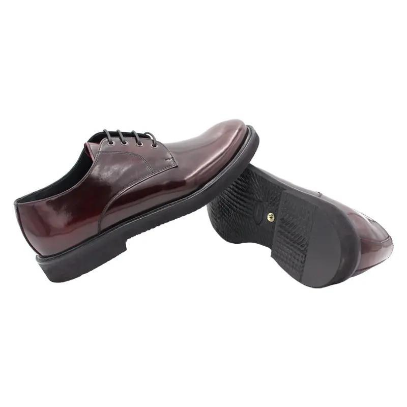 Sandro Barbera Stringate 1264 Derby bordeaux vitello Vibram