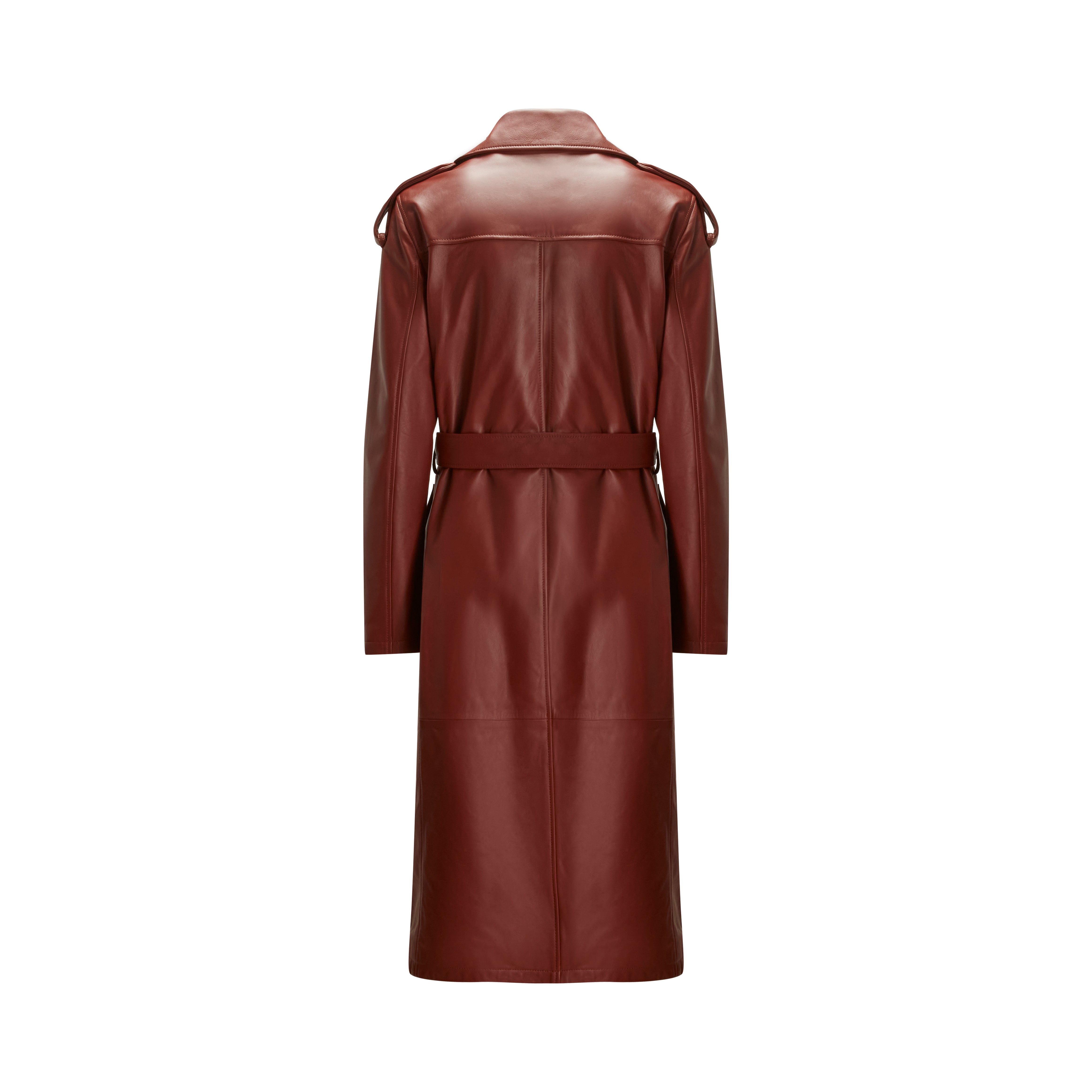 F.lli Rossetti Trench Donna Pelle Mandorla 98423 Nappa
