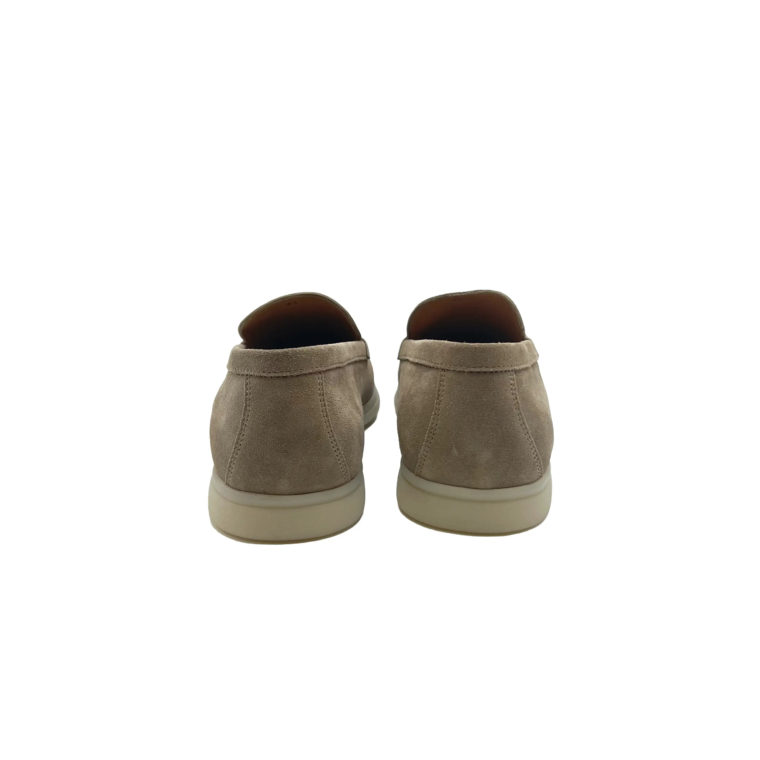 Sandro Barbera & Figli 797-24 mocassino uomo scamosciato sabbia