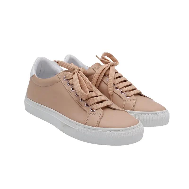 Sandro Barbera & Figli VA9 Basic Sneakers Donna bianconude pelle