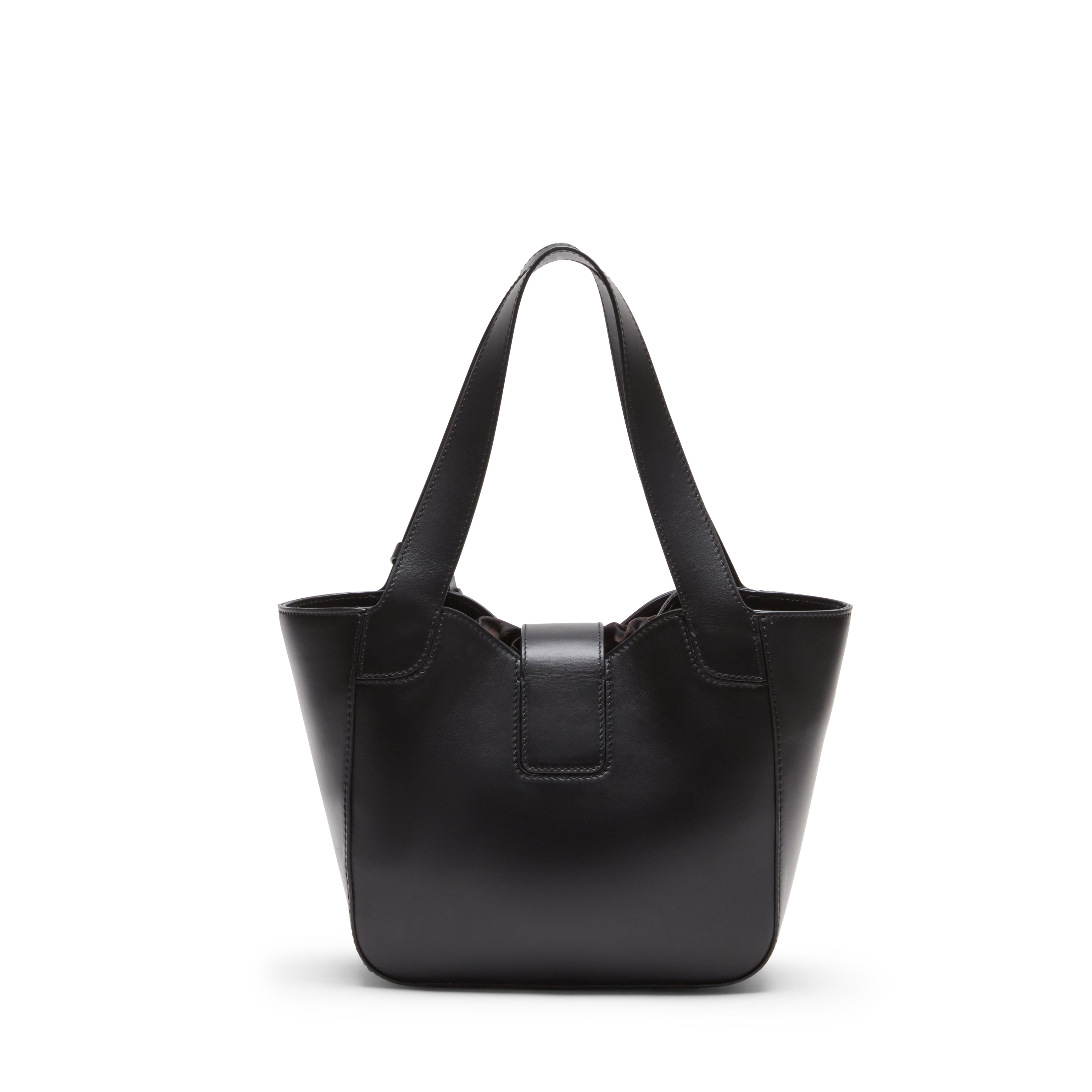 F.lli Rossetti Lisetta Tote Small pelle nera borsa donna