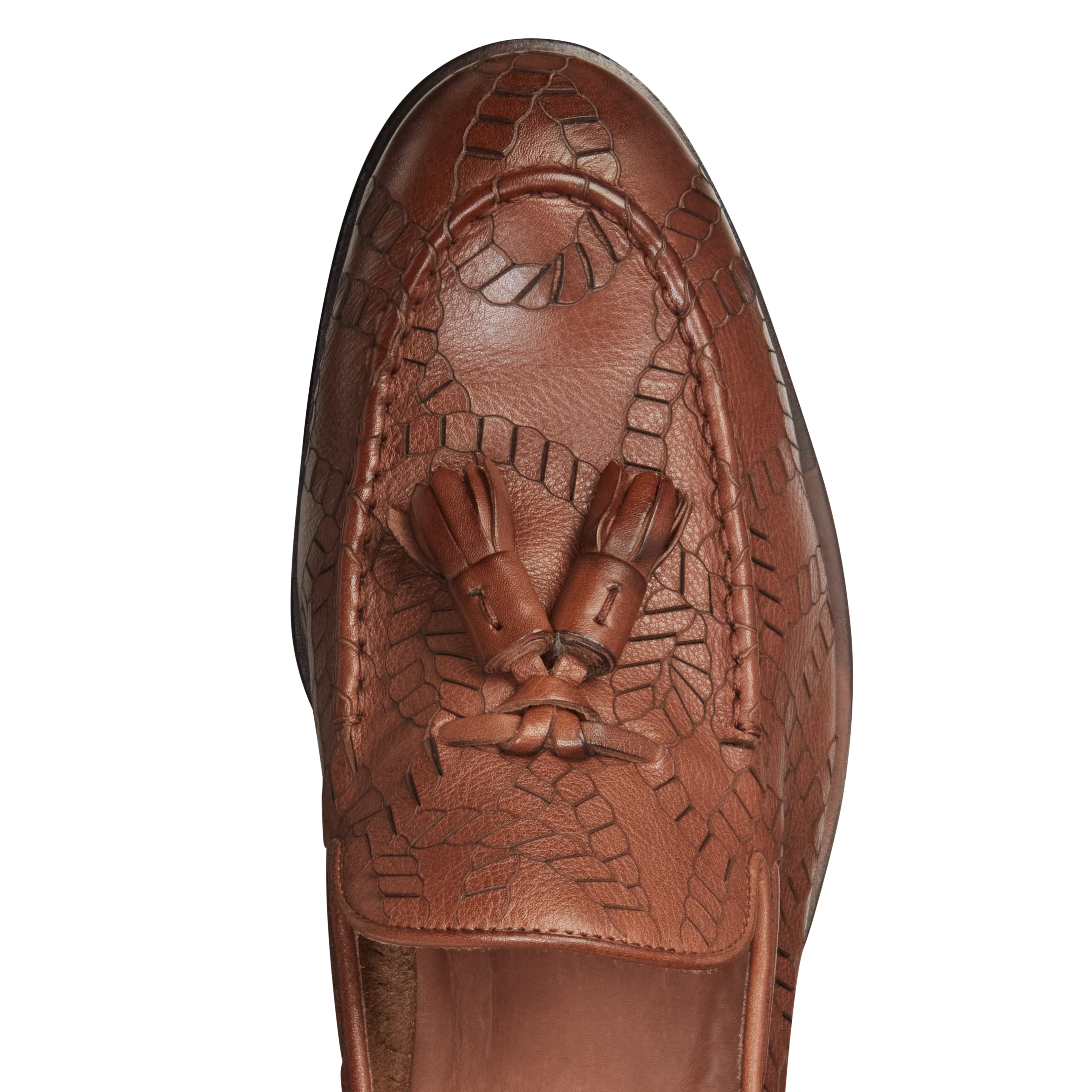 F.lli Rossetti Brera 15161 mocassino uomo mandorla laser