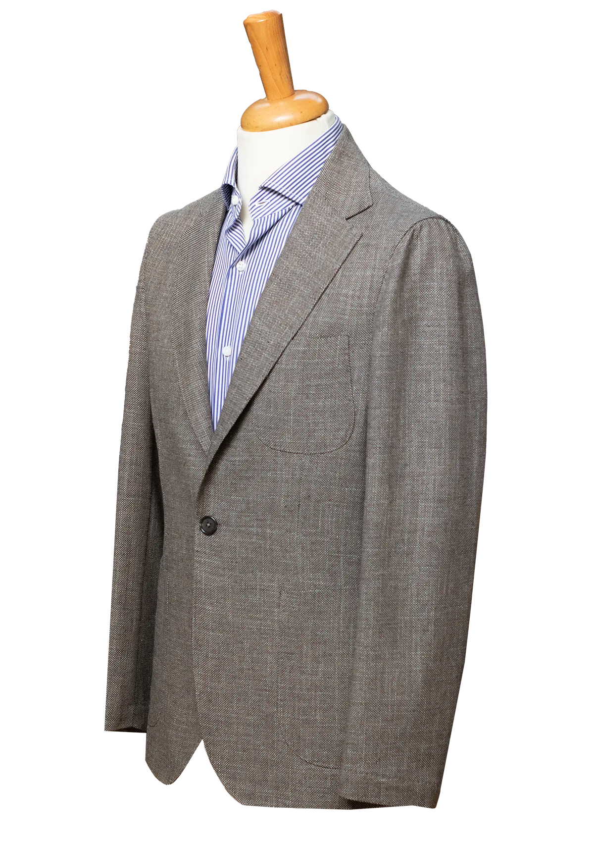 Stefano Bemer Overshirt Giacca Grigia SV4504 Lana