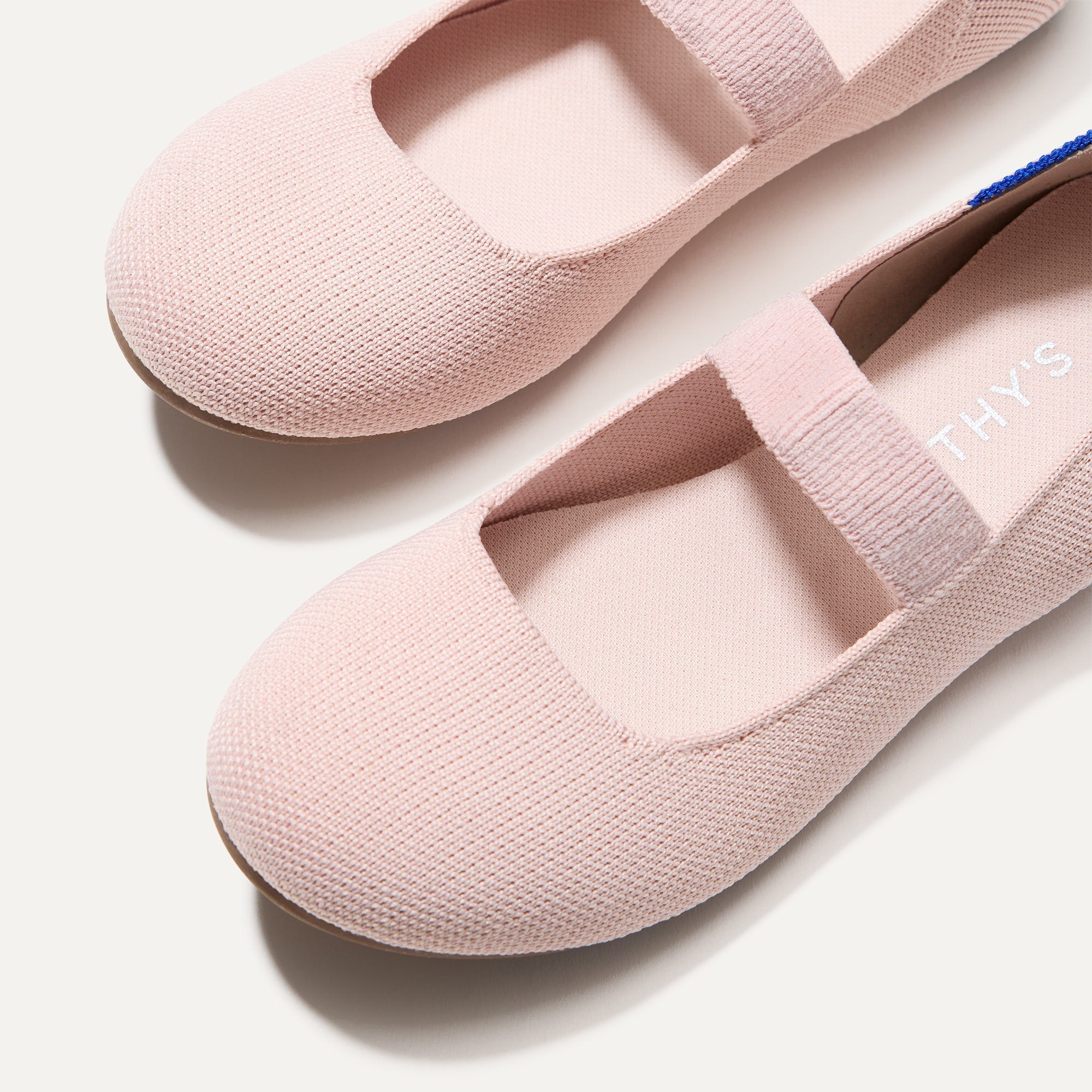 Rothy's The Kids Mary Jane ballerine bambina Ballerina rosa cipria