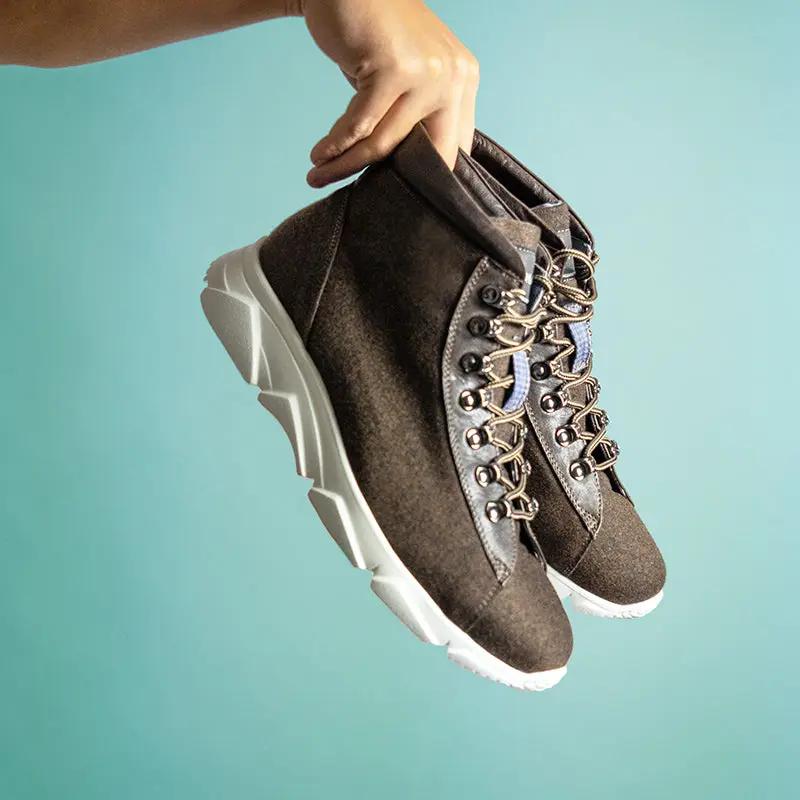 Sandro Barbera & Figli Wooly Luminor Browny sneaker lana