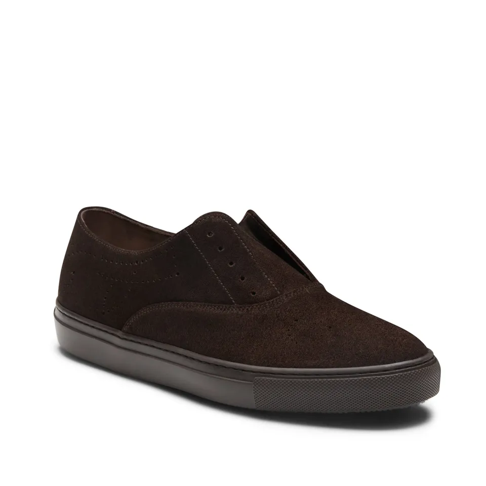 F.lli Rossetti 45651 Sneaker Hobo Sport Uomo Cacao Suede
