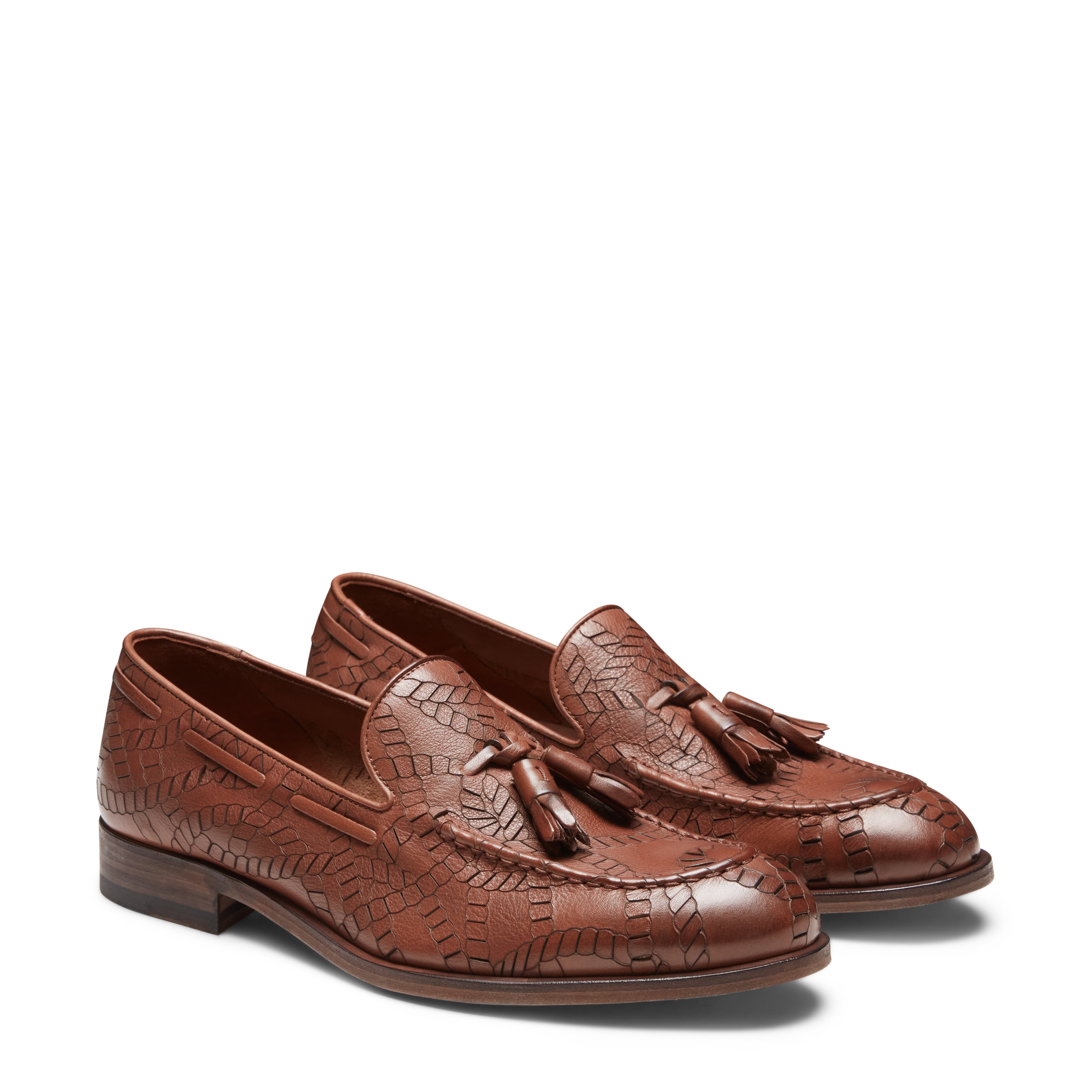 F.lli Rossetti Brera 15161 mocassino uomo mandorla laser