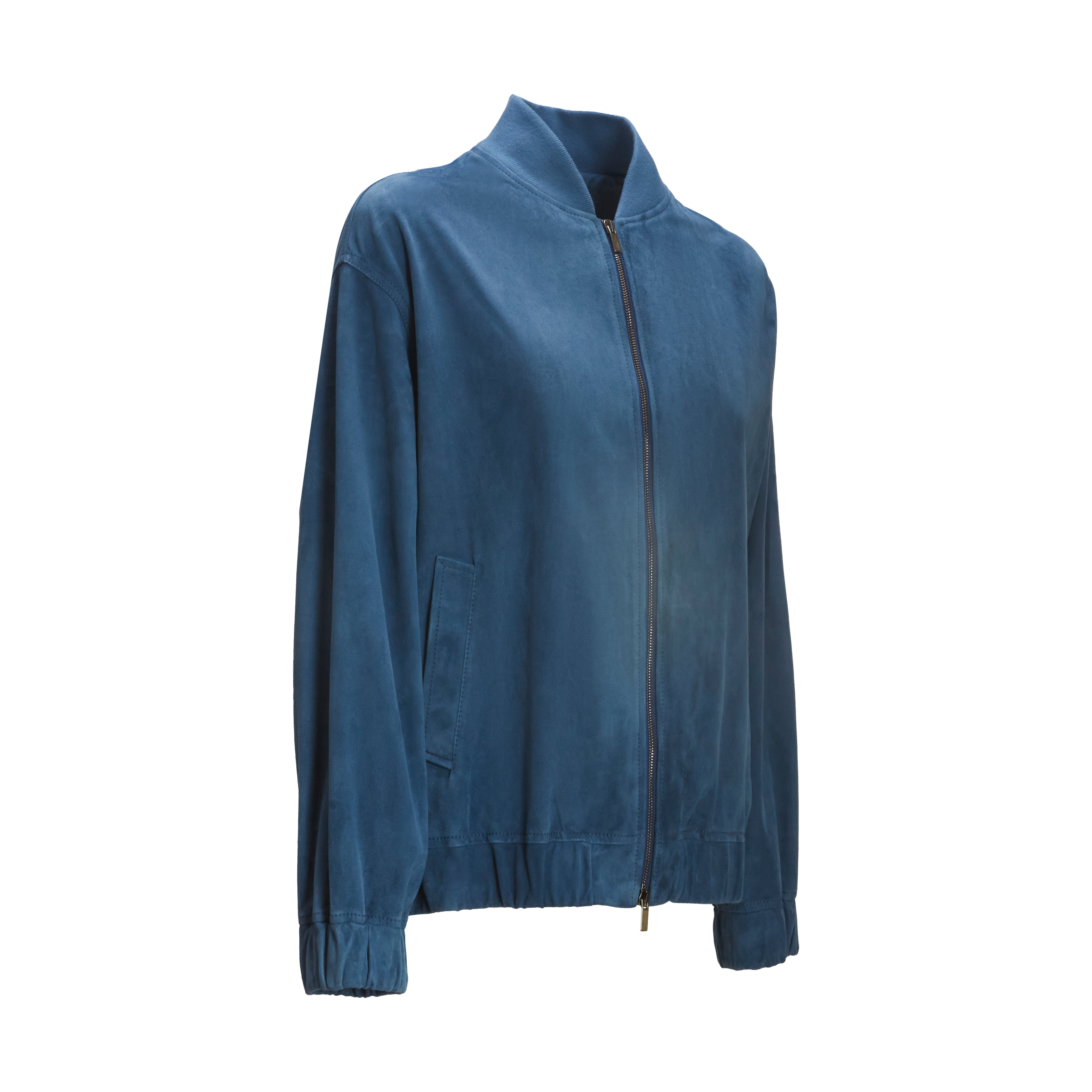 F.lli Rossetti 98405 giubbino donna Blue China in suede