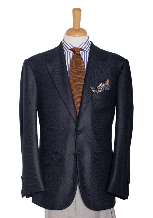 Stefano Bemer Sartoriale Blazer Cashmere Blu 50