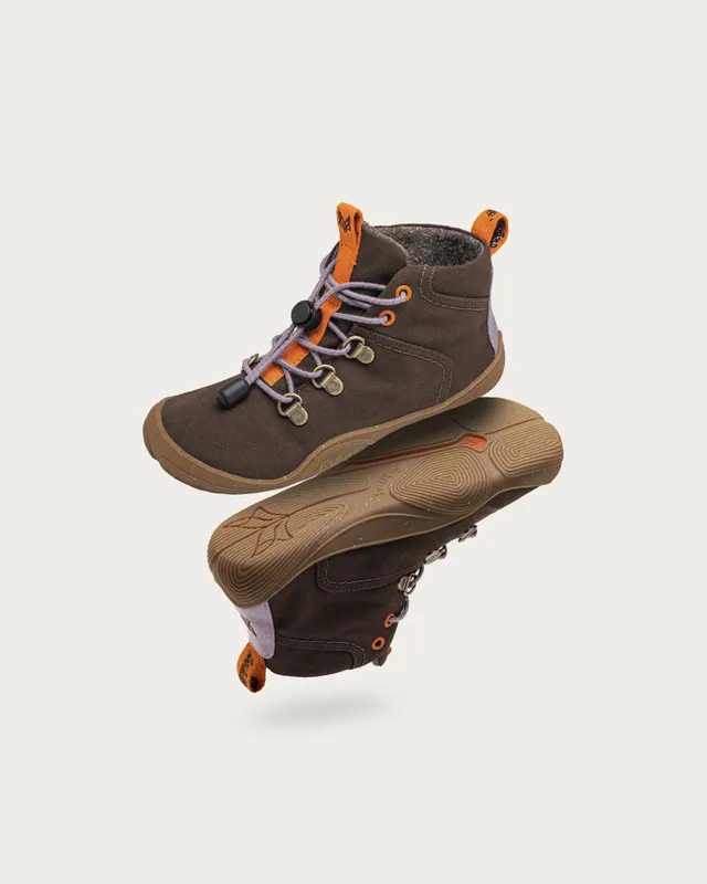 Wildling Shoes Tejo chocolate scarpe alte marrone invernali