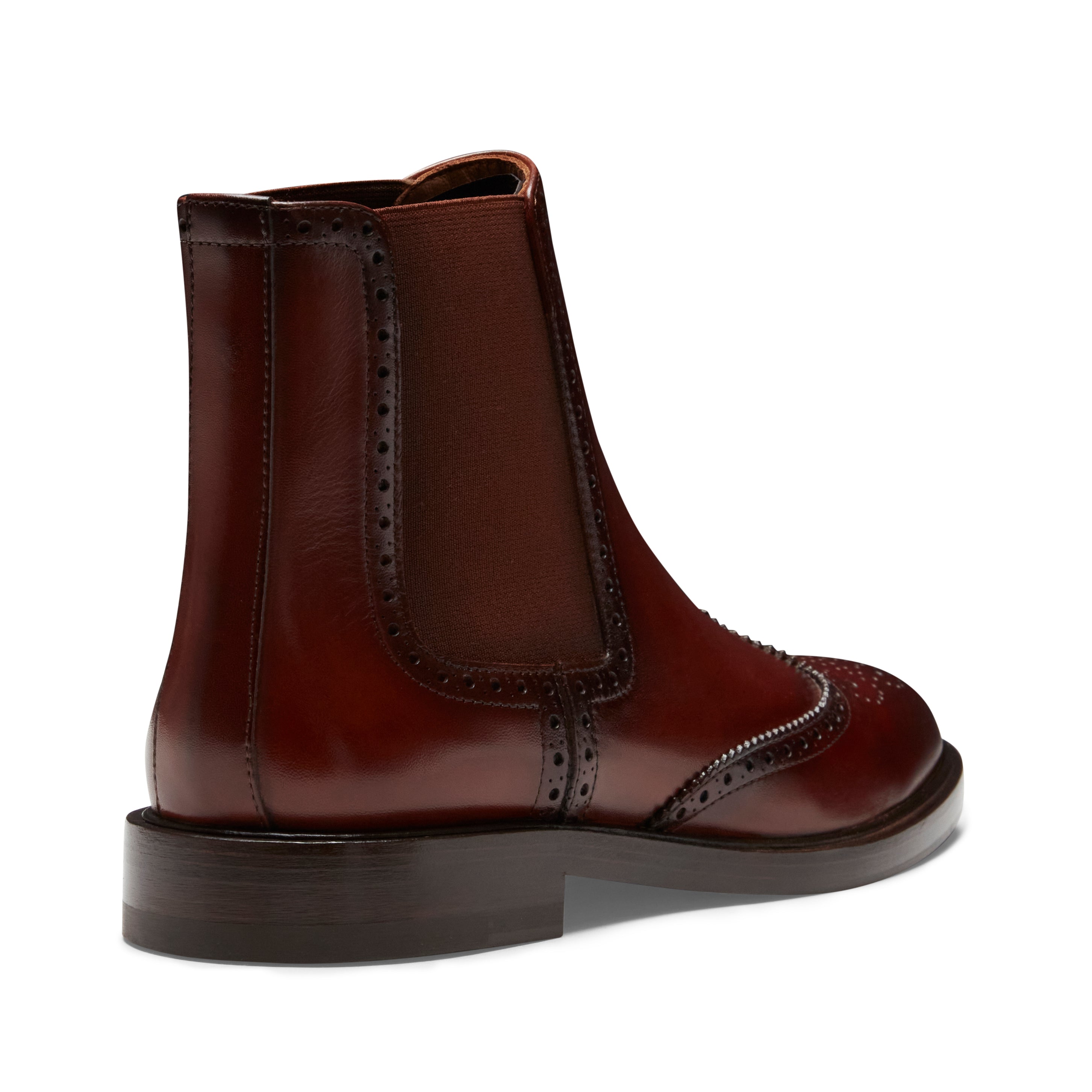 F.lli Rossetti 67945 Chelsea Brogue Stivale Donna Pelle Mandorla