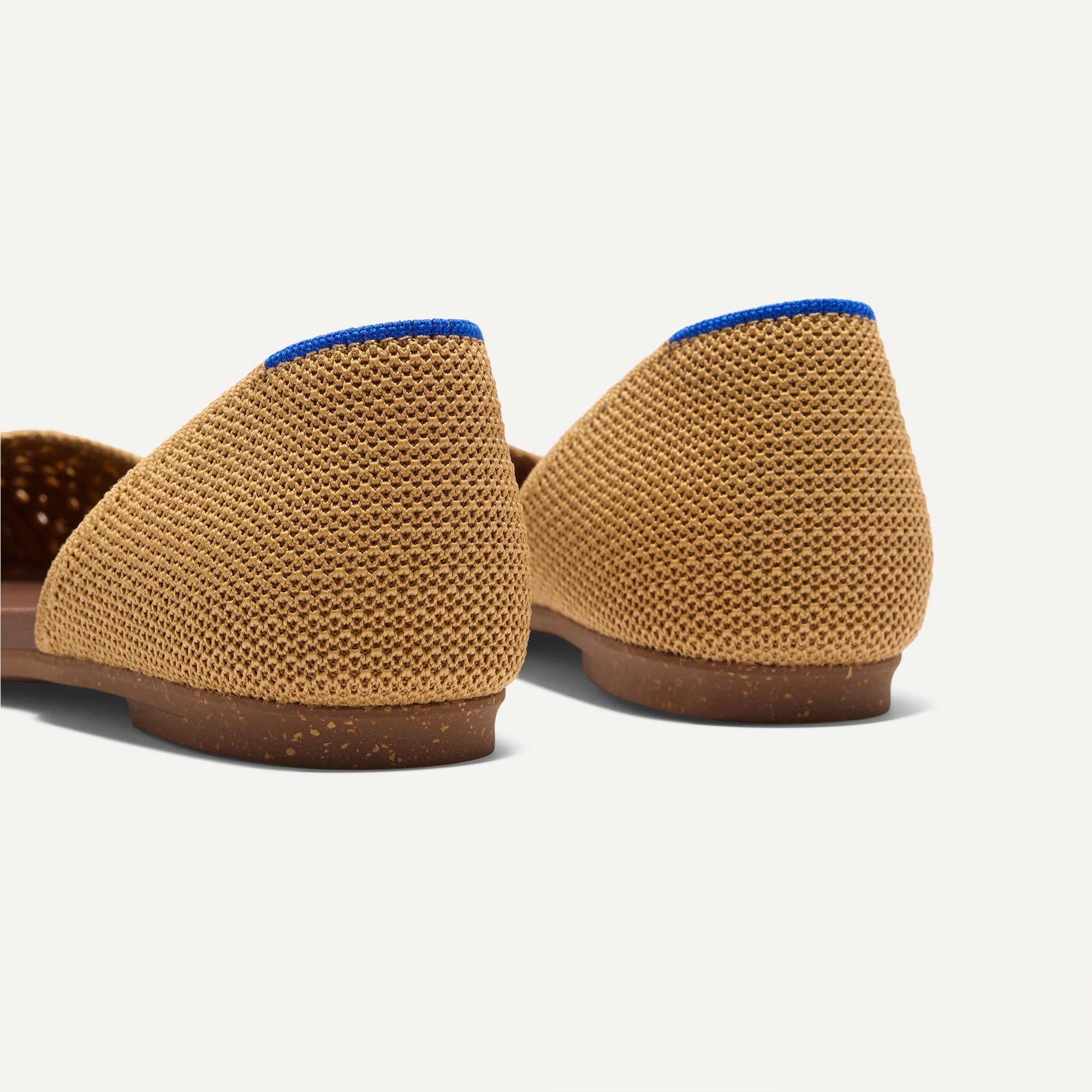 Rothy's The D'Orsay Point ballerine camel crochet punta affusolata