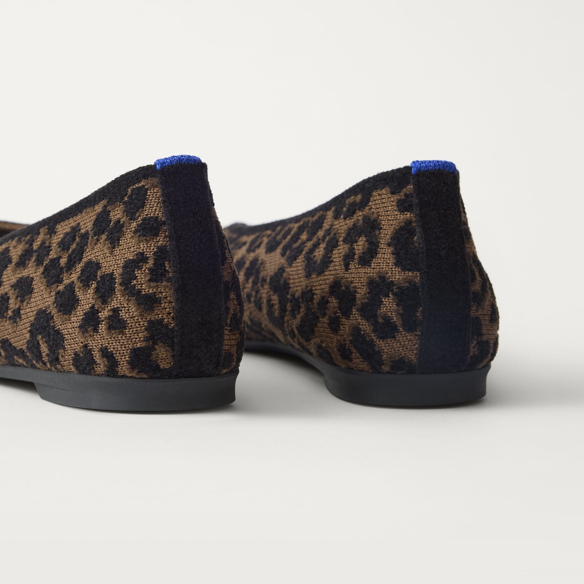 Rothy's The Max Square Ballerina ballerine spotted cat maculate