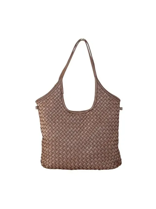 Sandro Barbera Borse BAVM47852 borsa spalla taupe intrecciata