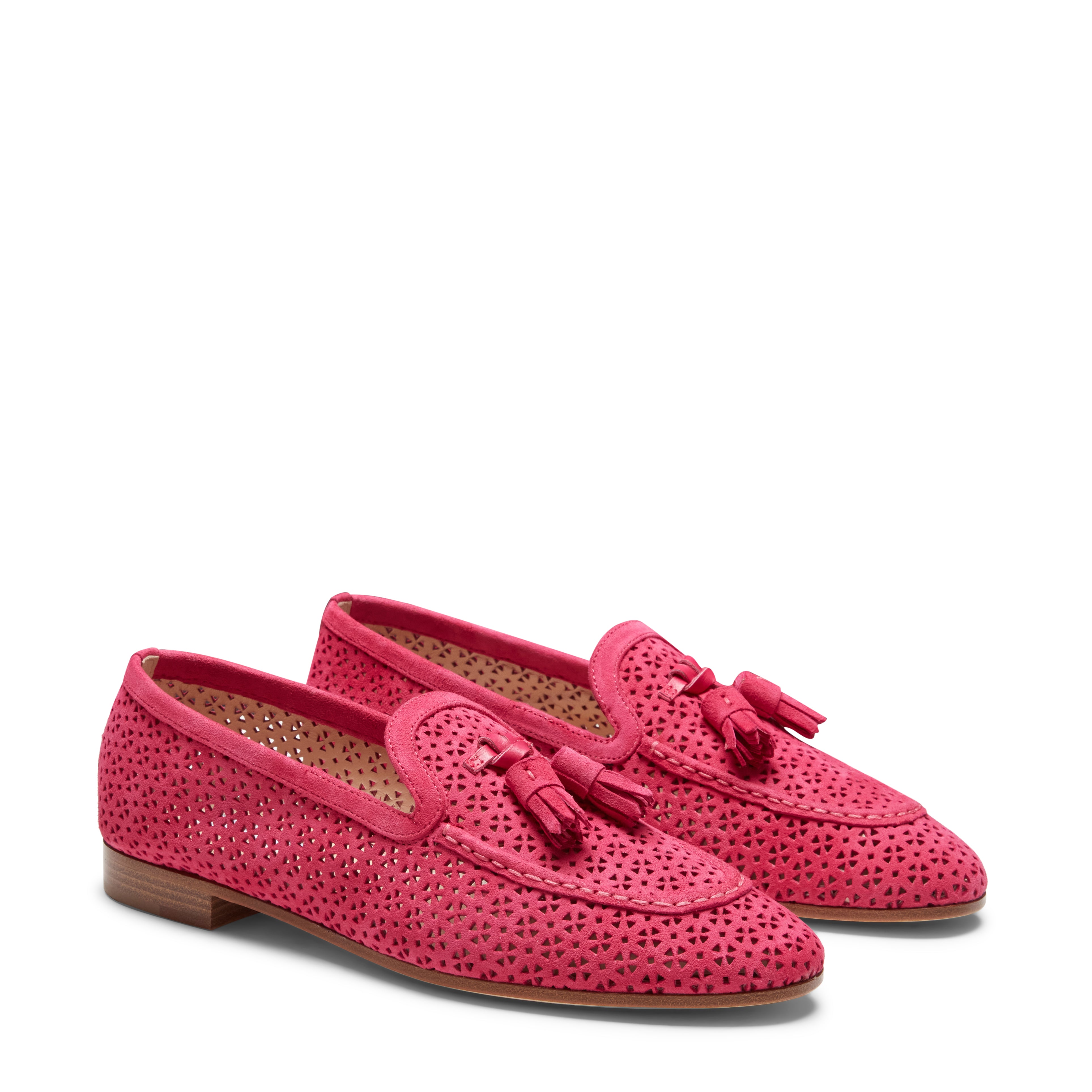 F.lli Rossetti Brera 68045 mocassini uomo fuxia traforati