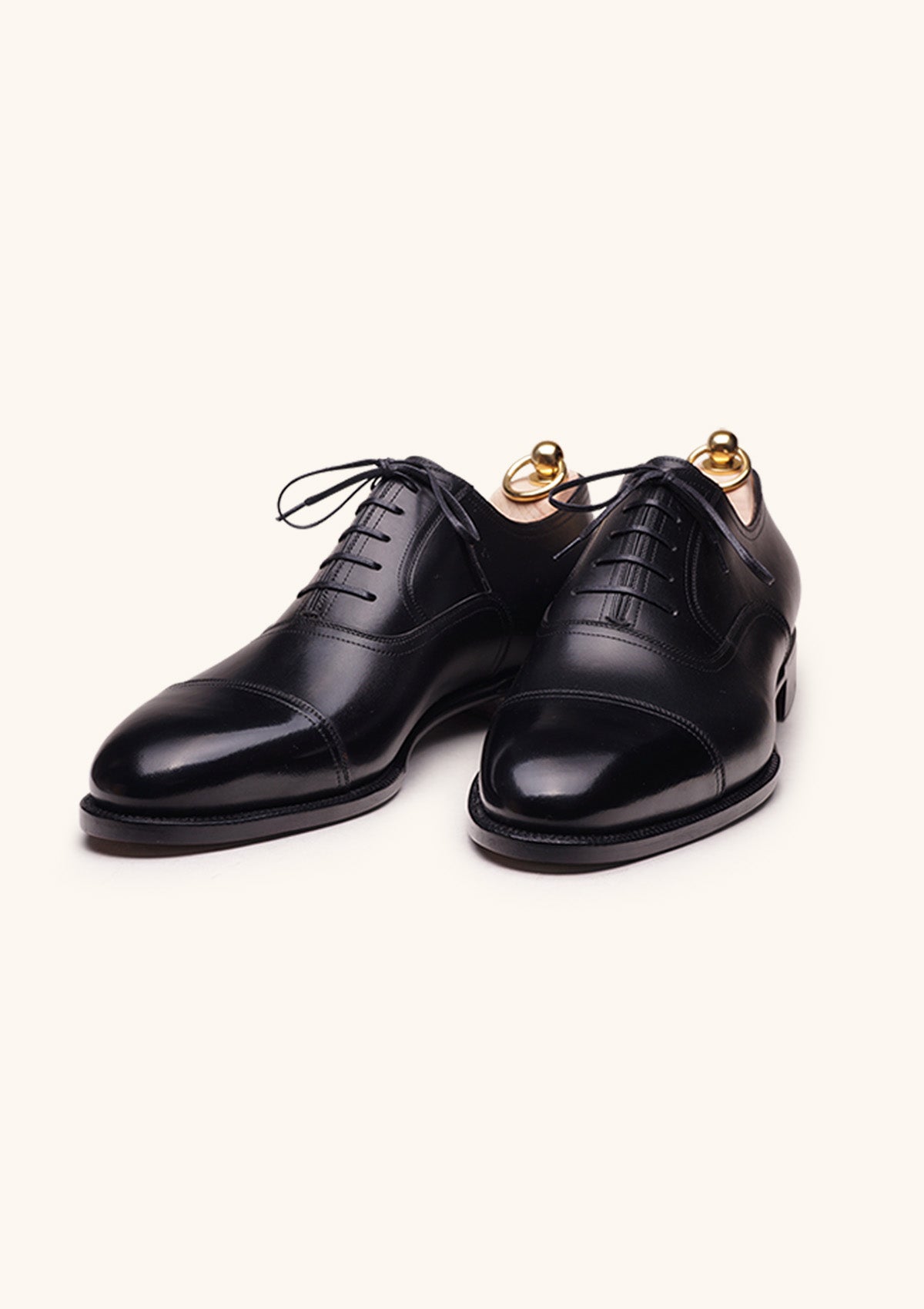 Stefano Bemer Oxfords C6430 Scarpe Oxford Nere Pelle