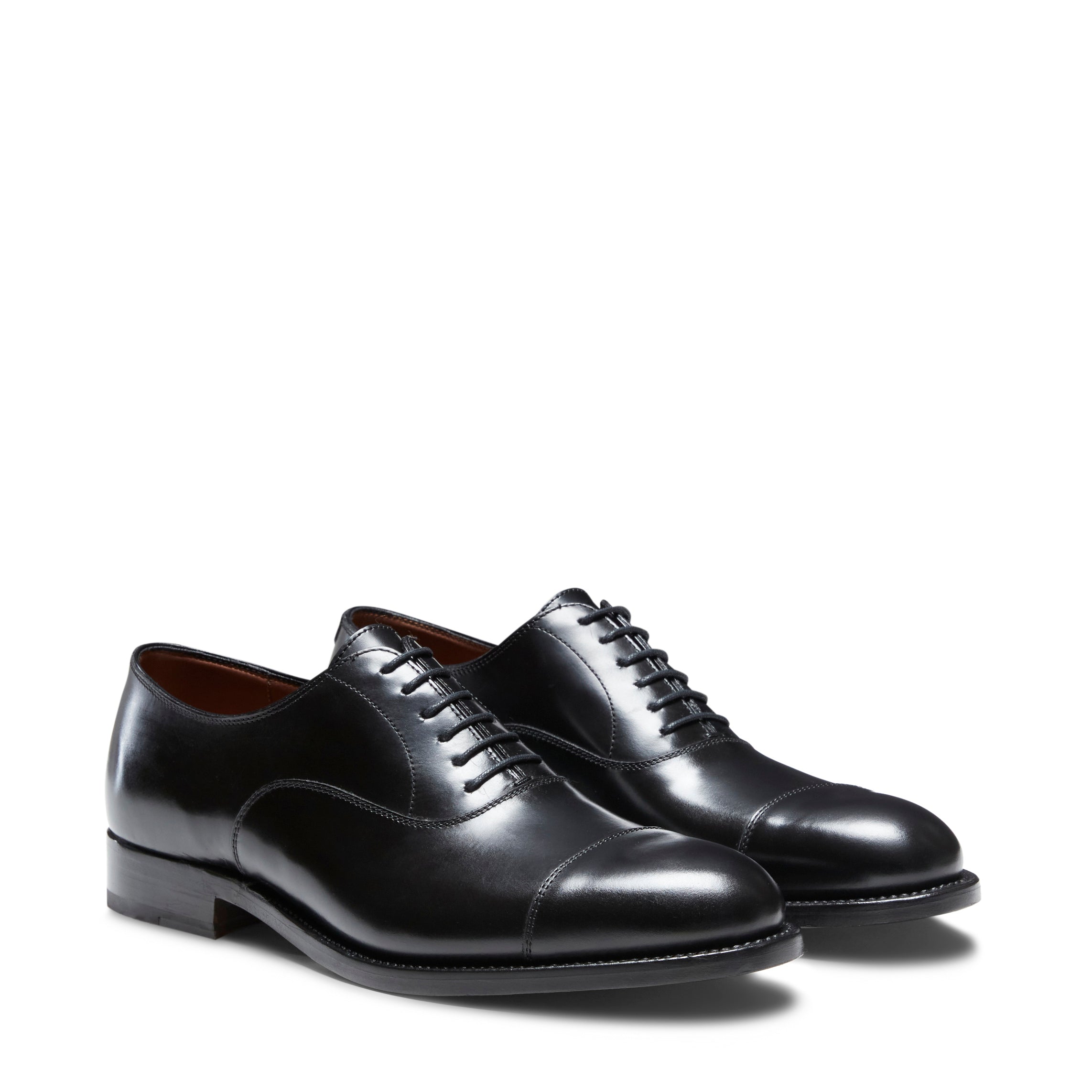 F.lli Rossetti francesina uomo nero pelle liscia Goodyear