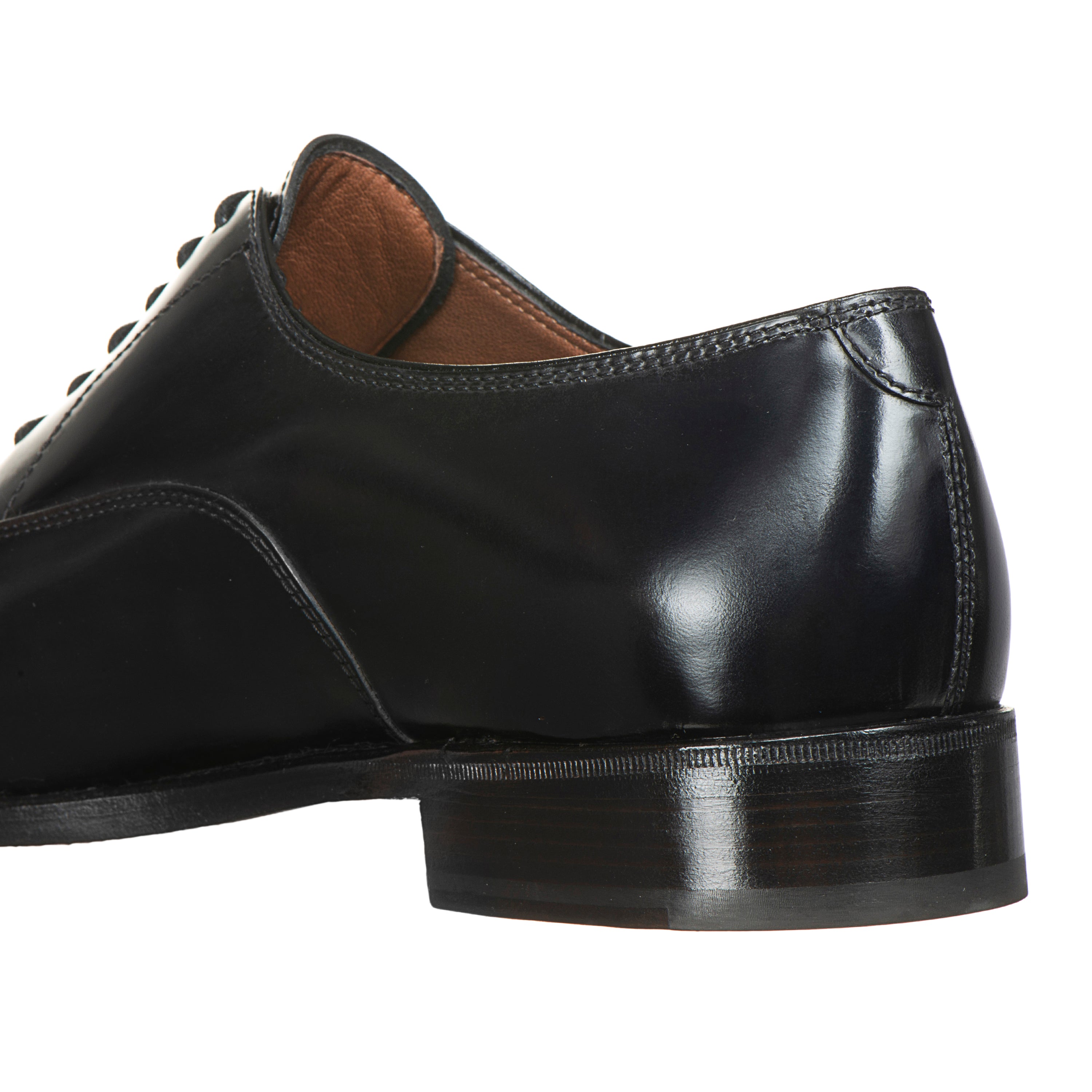 F.lli Rossetti francesina uomo nero pelle liscia Goodyear