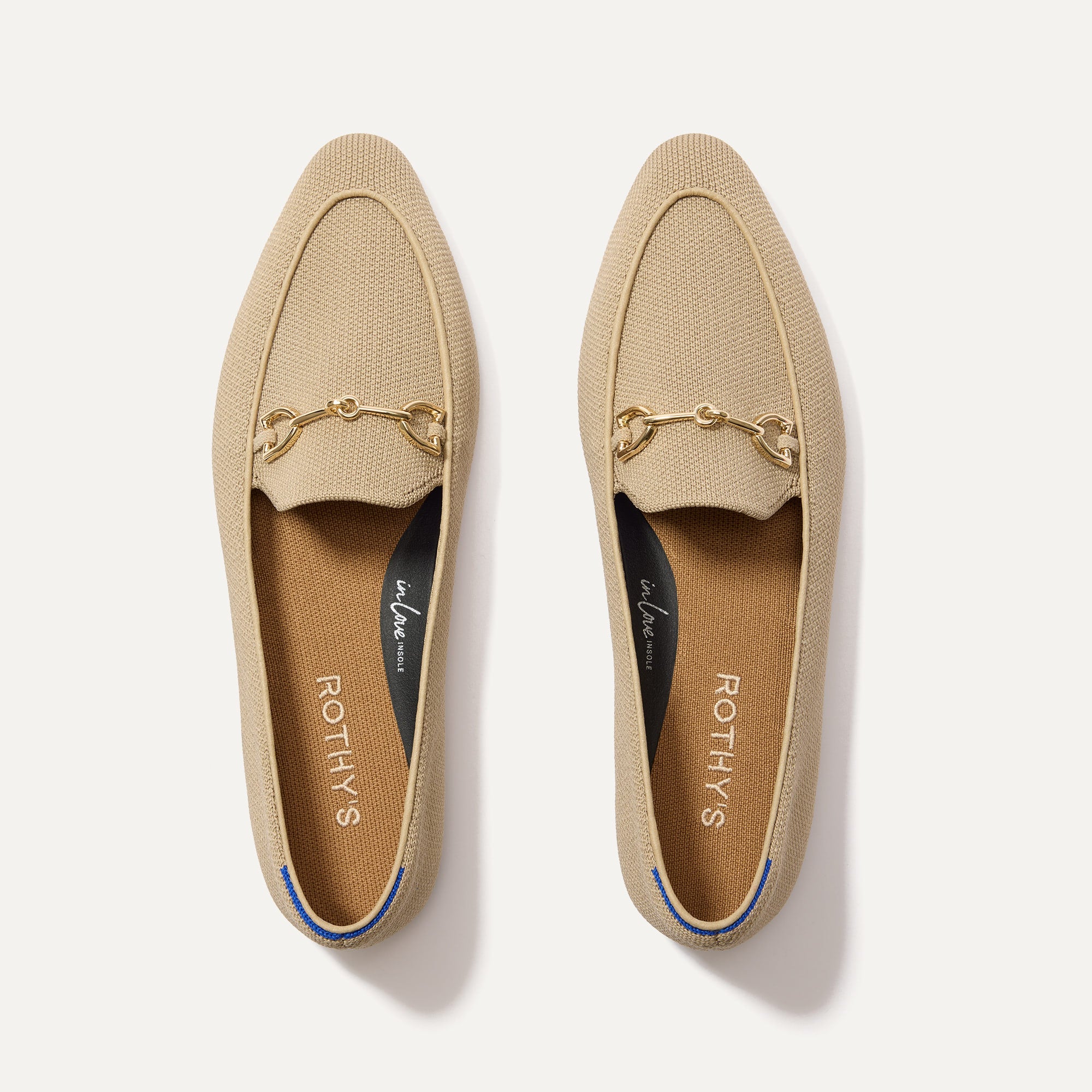Rothy's Double Bit Loafer mocassini Blue Bird morsetto