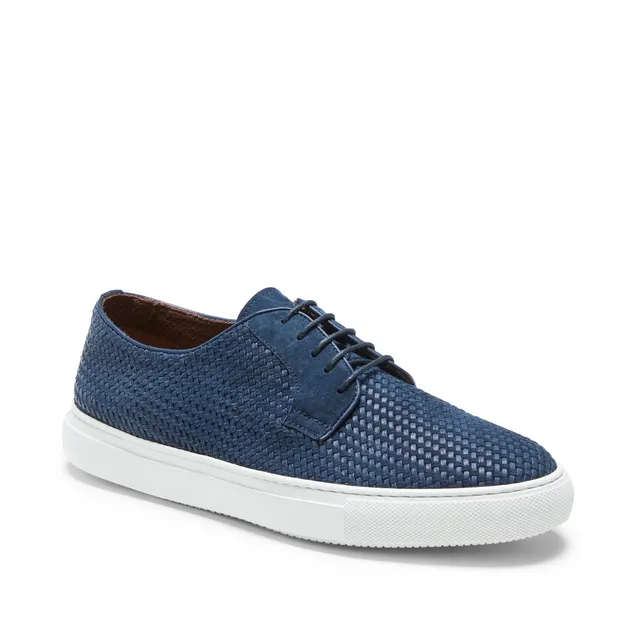 F.lli Rossetti Sneaker 46727 Suede Oltremare Uomo Intrecciata