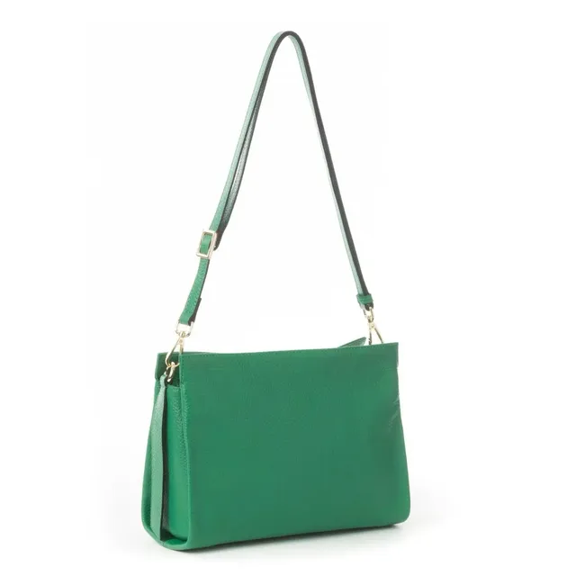 Sandro Barbera C16 Borsetta Verde Smeraldo Pelle