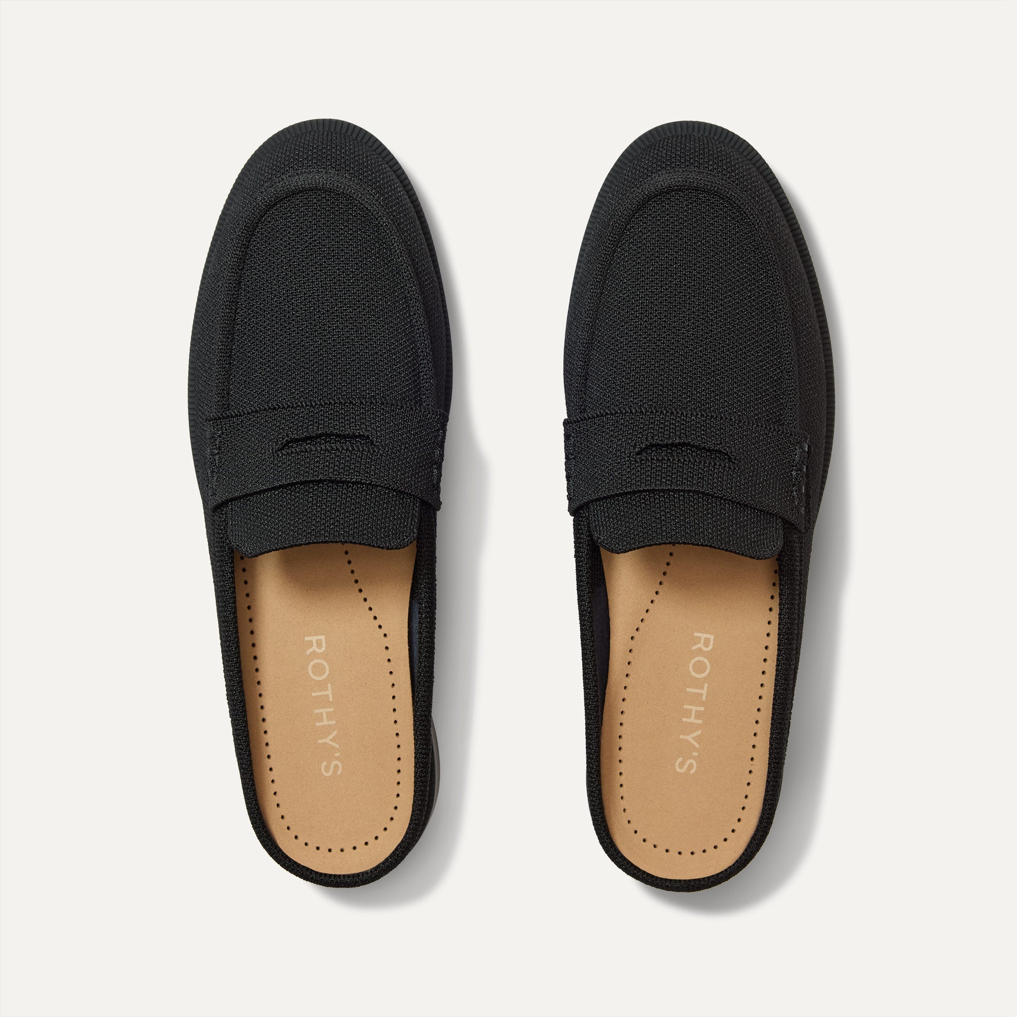 Rothy's The Penny Loafer Mule mocassini Black maglia