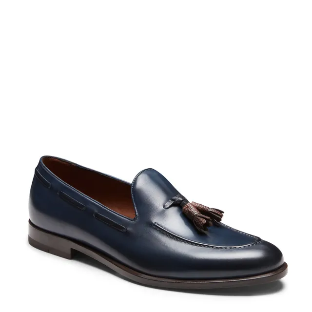 F.lli Rossetti Brera 15167 mocassino uomo pelle blu marine