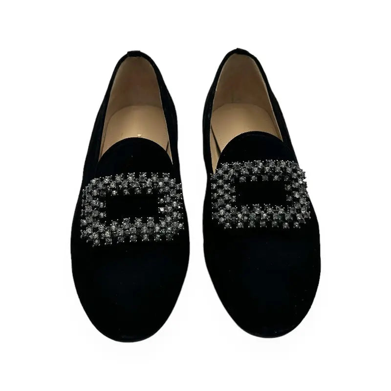 Sandro Barbera & Figli 4005 mocassini donna nero gioiello