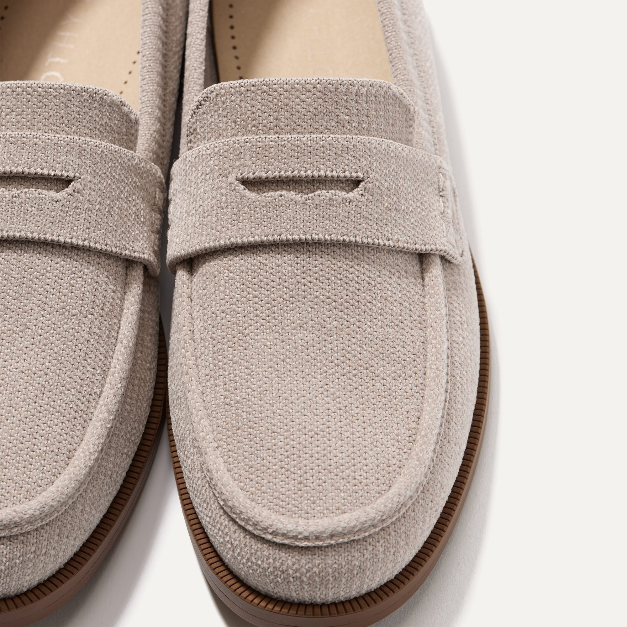 Rothy's The Penny Loafer mocassini donna ReVelvet Dove tortora