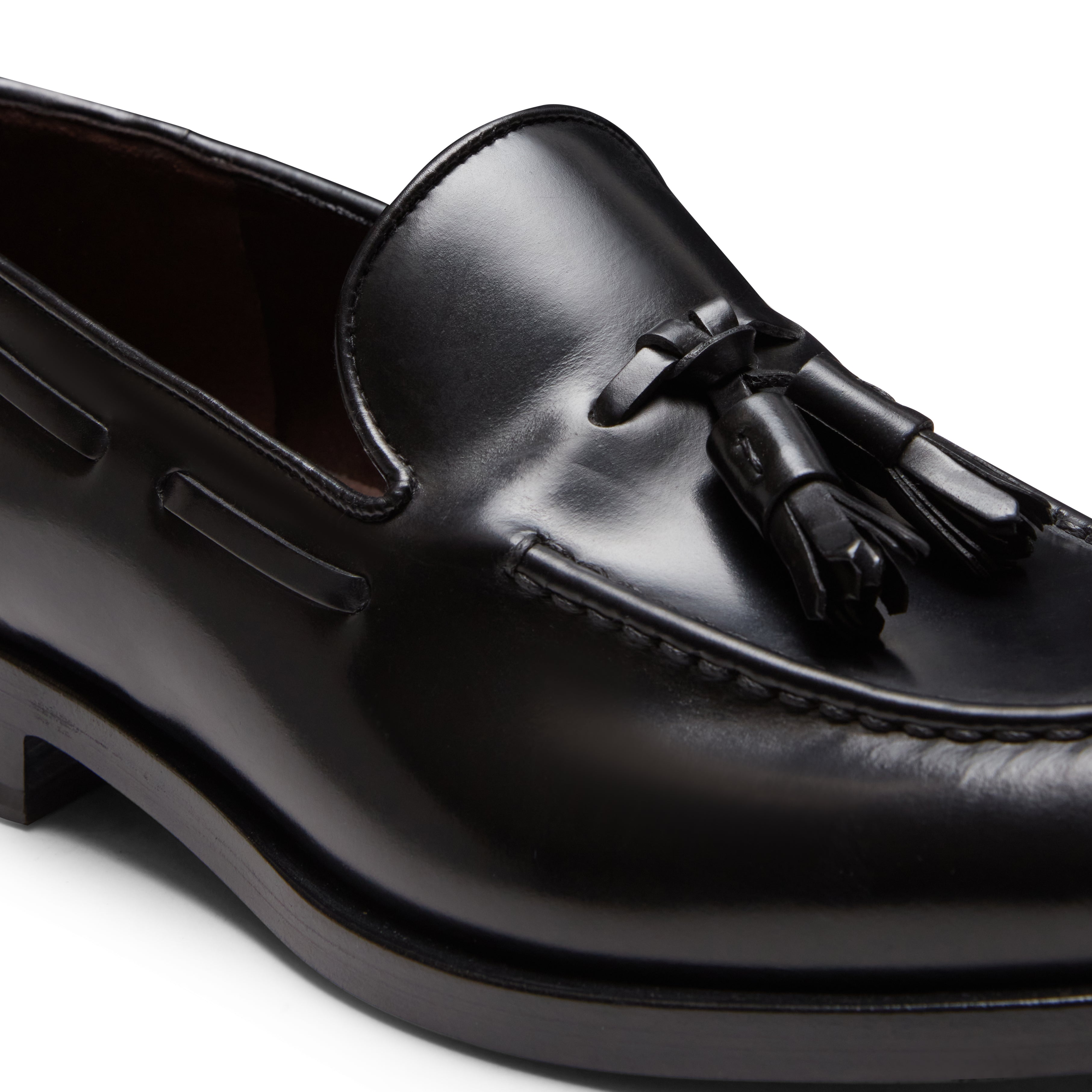 F.lli Rossetti Brera 11671 mocassino uomo nero nappine