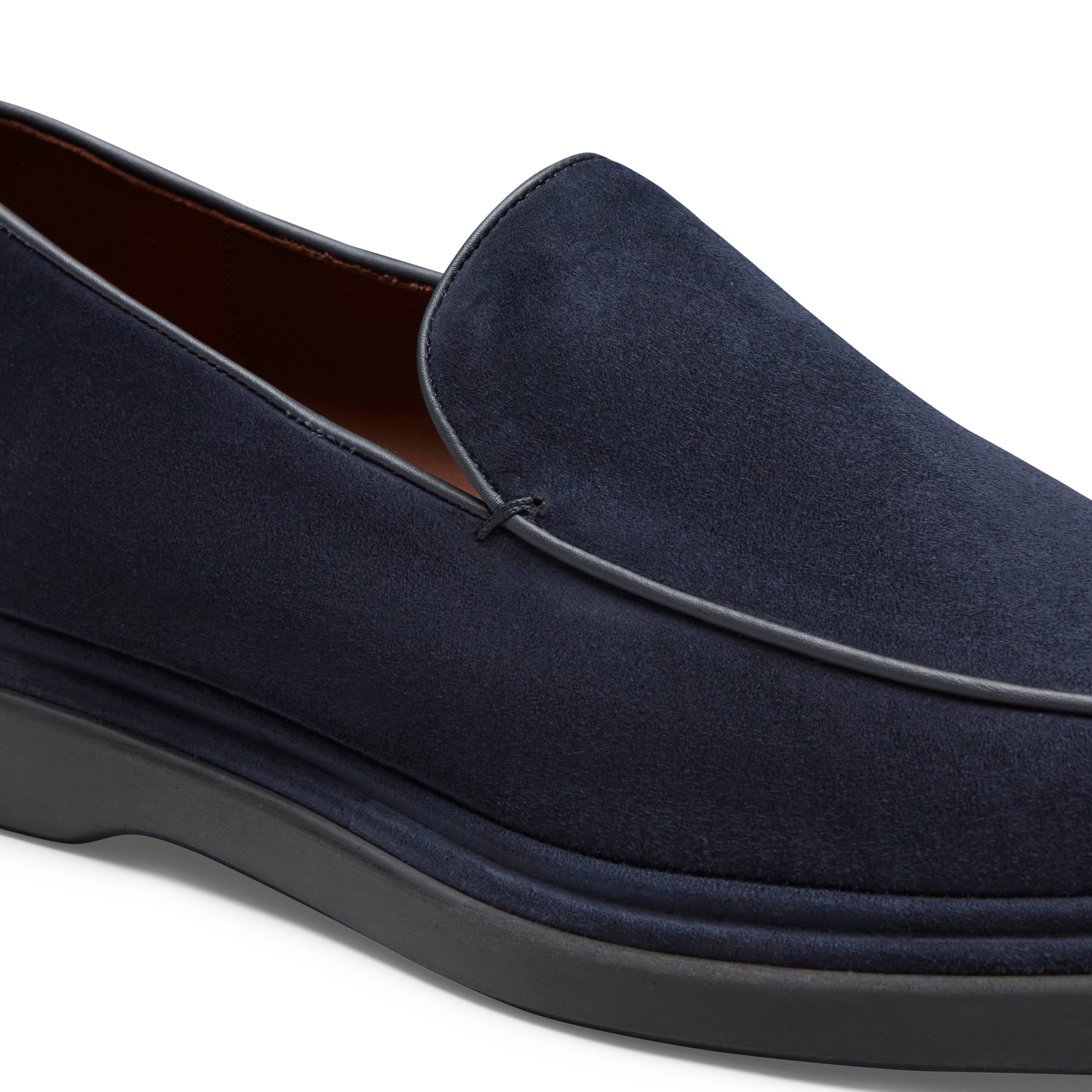 F.lli Rossetti 14894 mocassino uomo marine suede