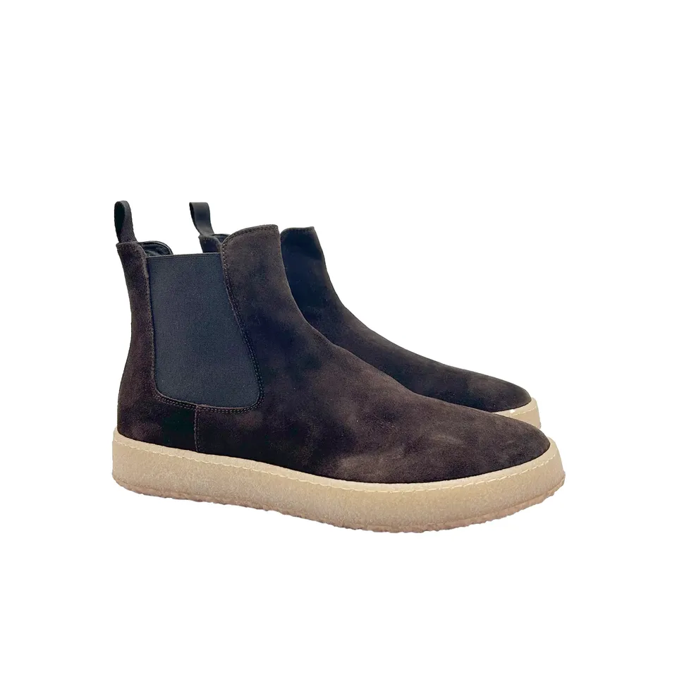 Sandro Barbera & Figli Losna Chelsea Boots Moro Camoscio