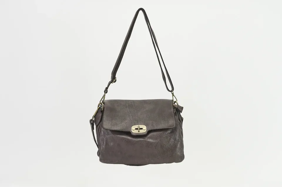 Sandro Barbera 2028 Borsa Pelle Moro Marrone 30x27