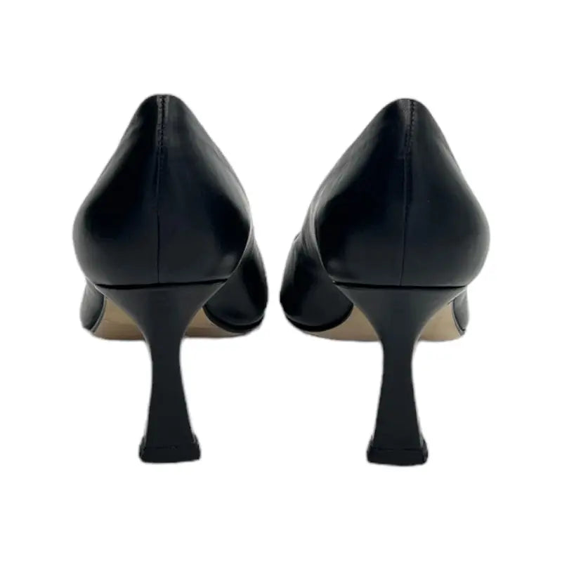 Sandro Barbera & Figli 2628 Decoltè vitello pelle nero tacco 7 cm