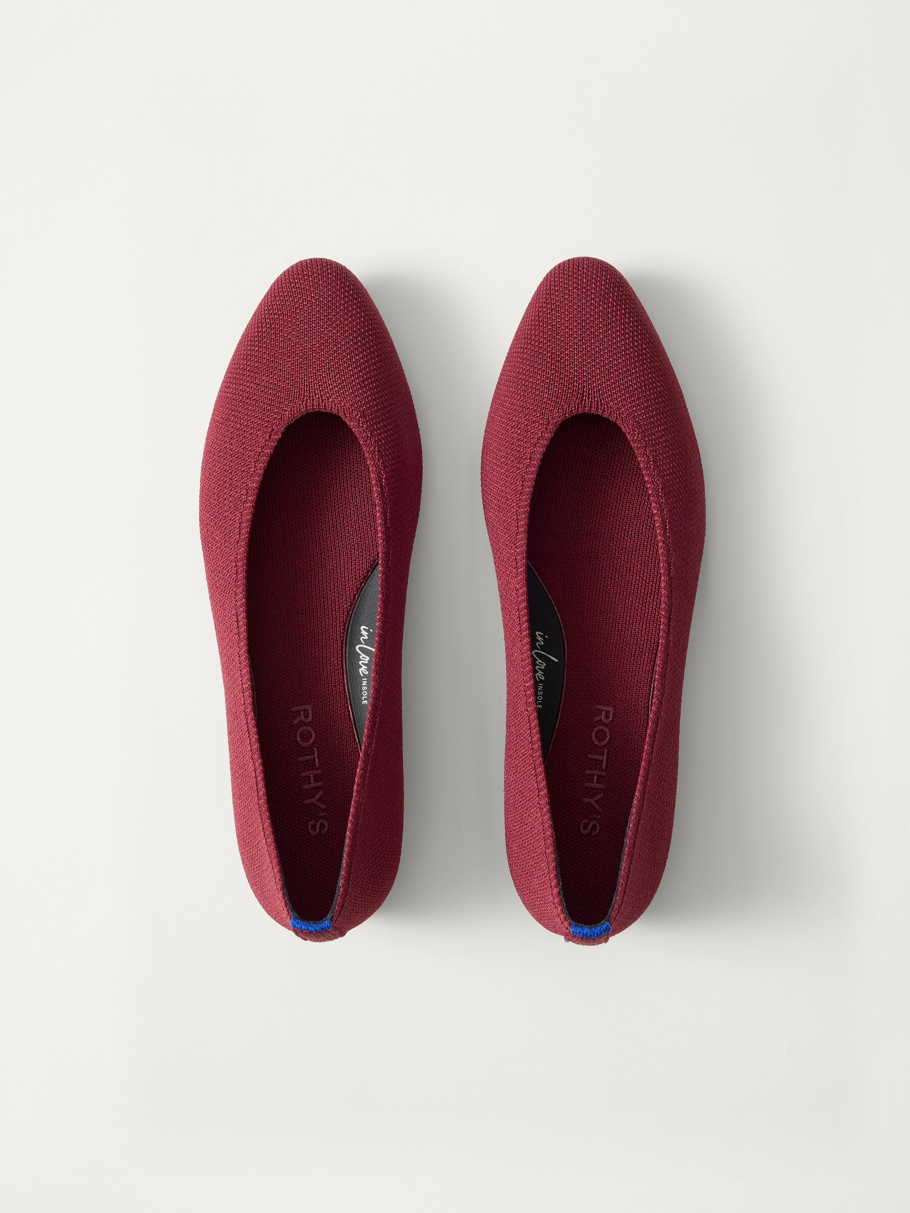 Rothy's The Almond Ballet ballerine Redwood punta mandorla