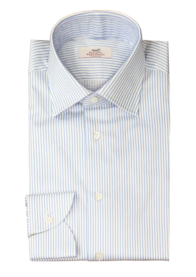 Stefano Bemer Polos Shirts SV6003 Camicia Righe Blu