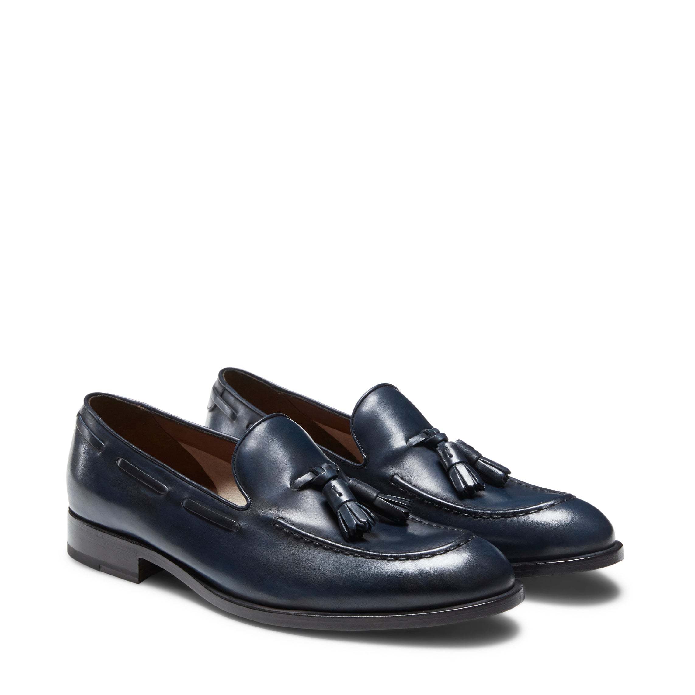 F.lli Rossetti Brera 12745 mocassino pelle blu marine