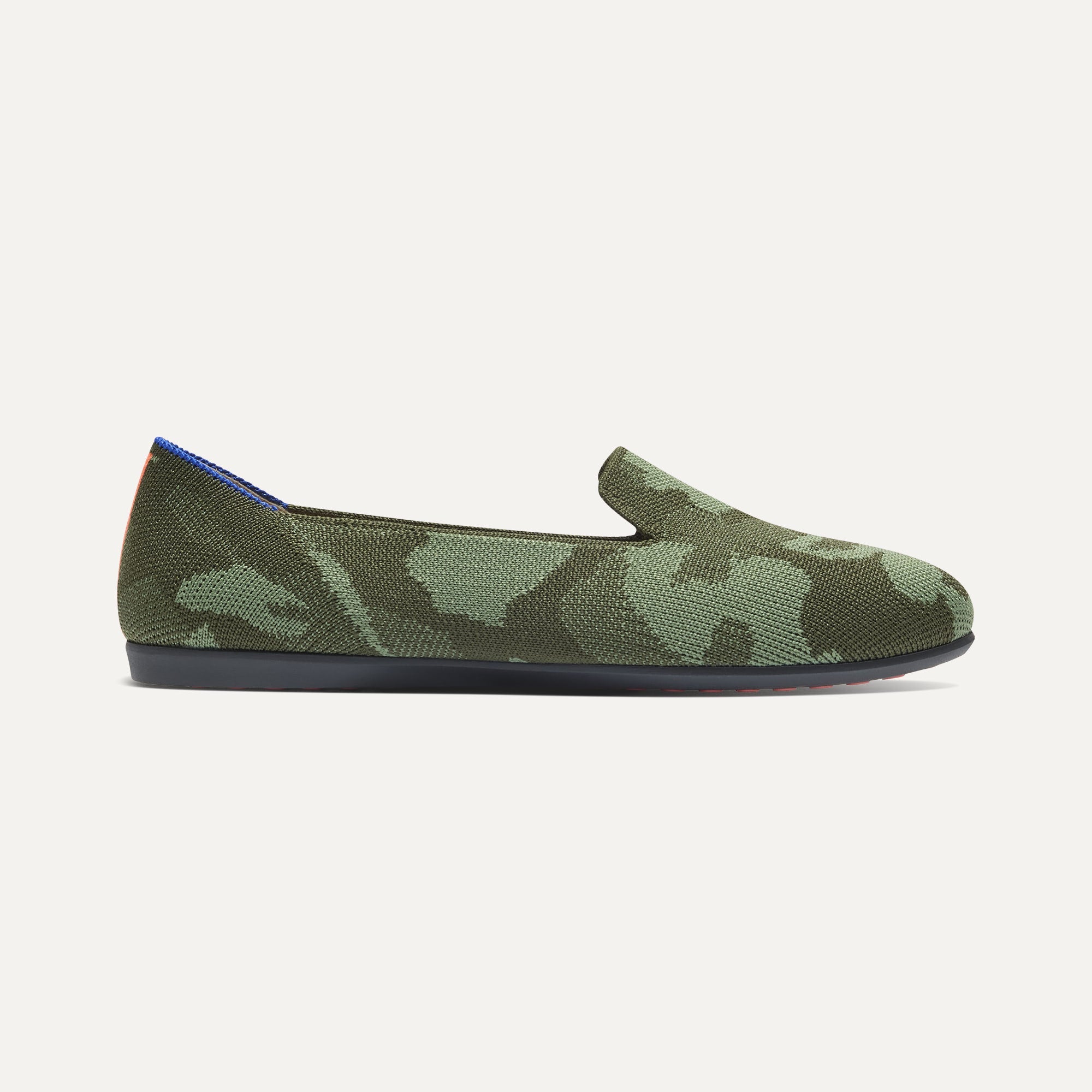 Rothy's The Daily Loafer mocassini donna Green Camo knit