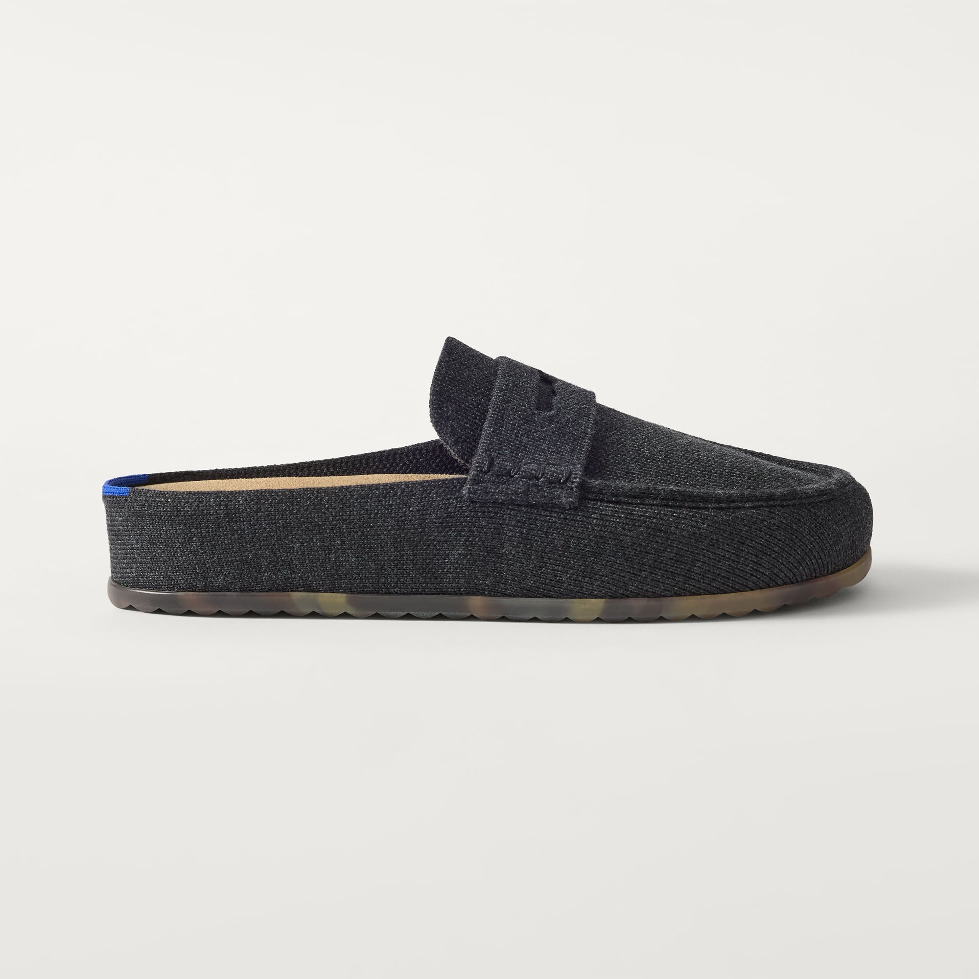 Rothy's Clogs The Penny Clog zoccoli Soft Black lana merino