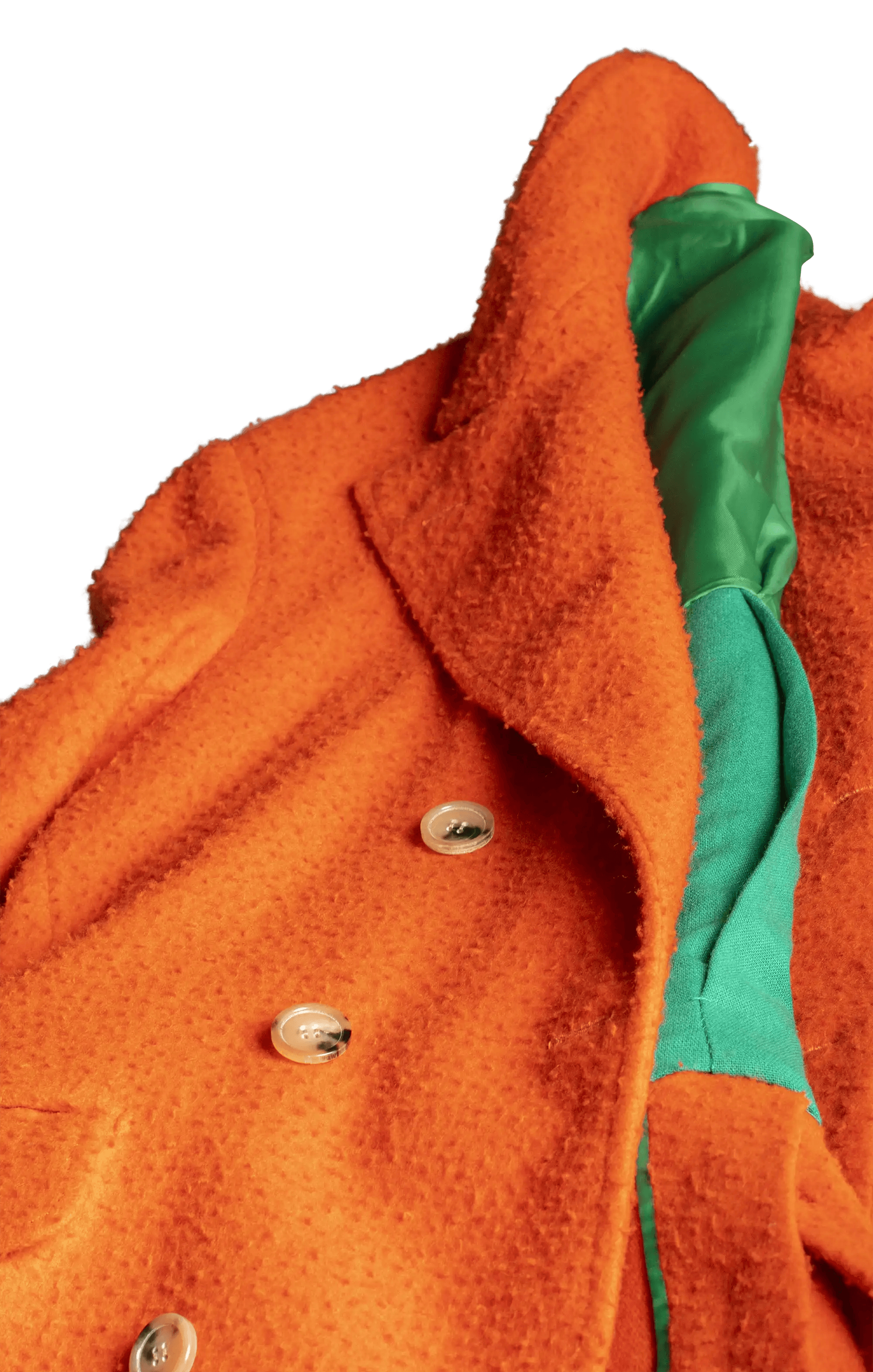 Stefano Bemer Overcoats SV4002 Cappotto Lana Arancione