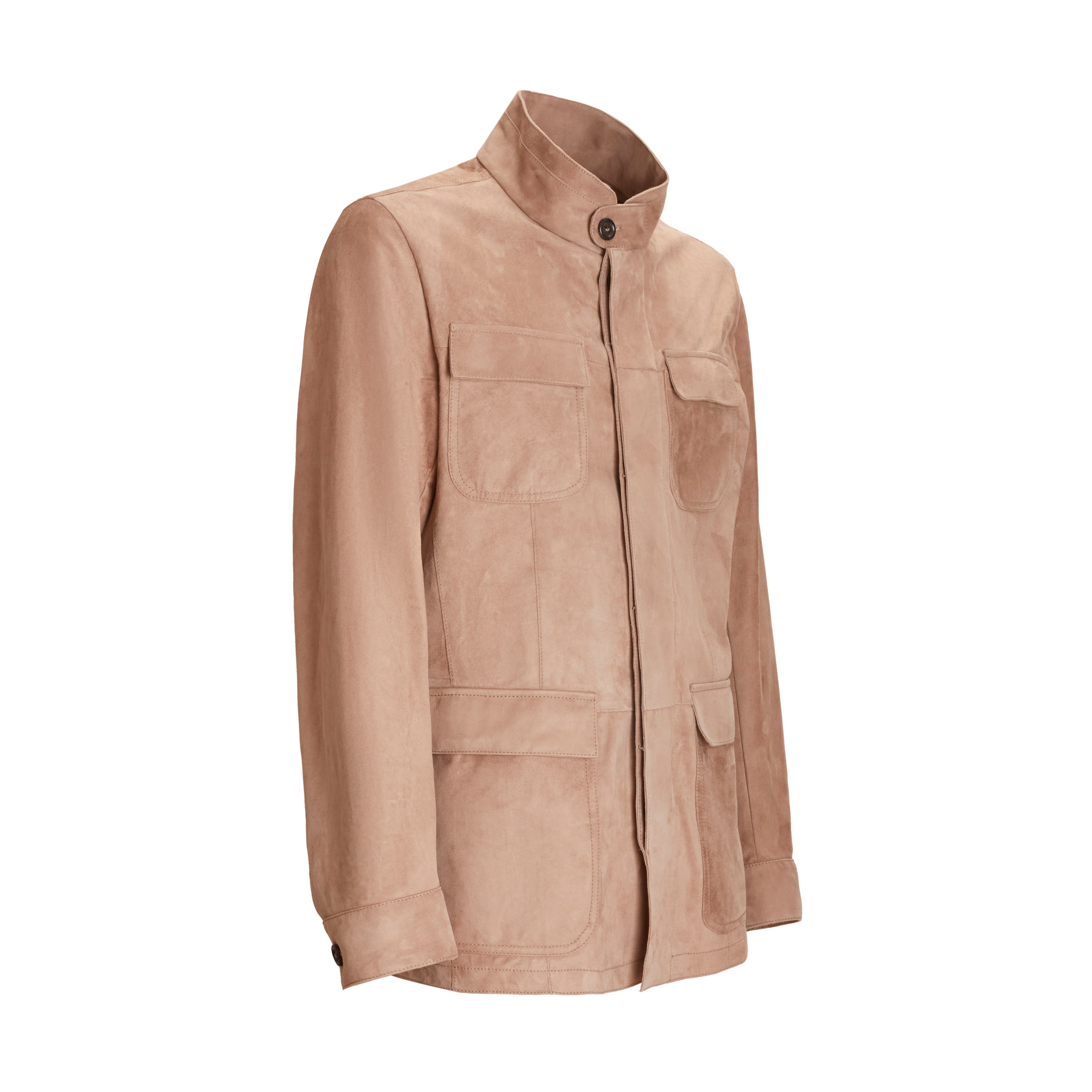 F.lli Rossetti 99775 sahariana uomo tortora suede