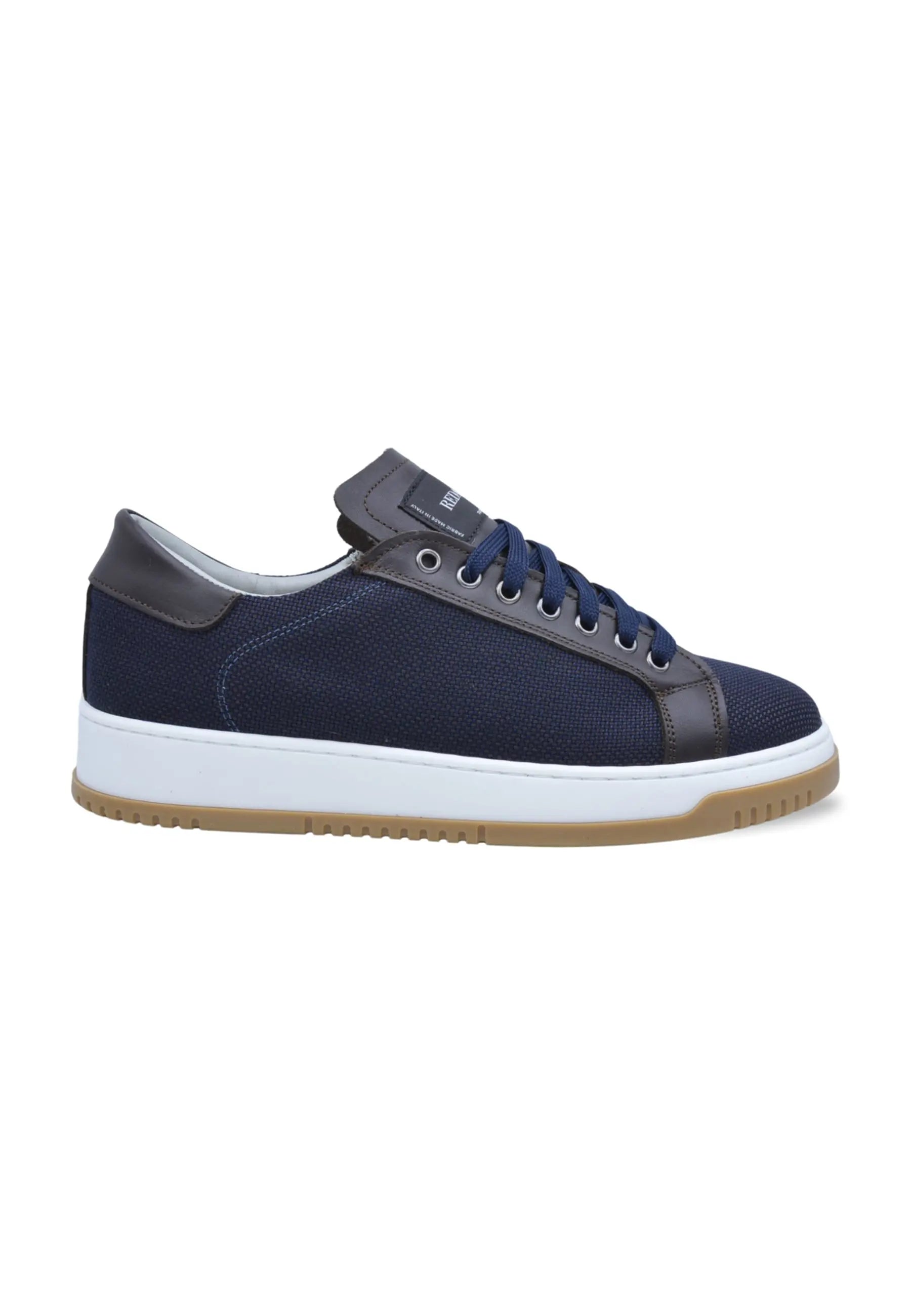 Sandro Barbera & Figli Wooly Jumper sneaker lana blu uomo