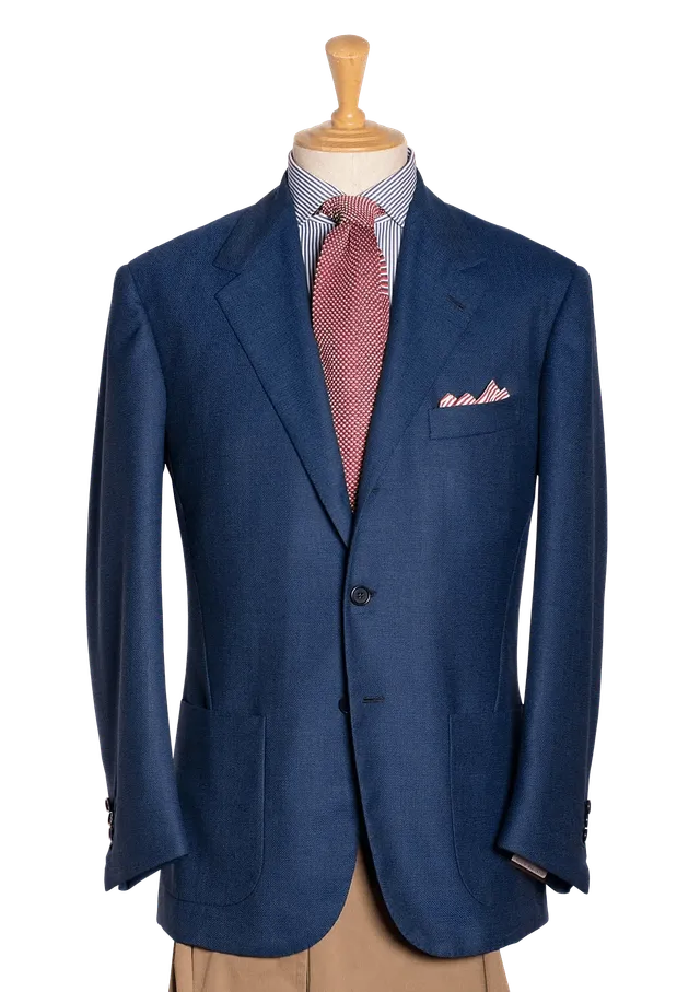 Stefano Bemer Blazers Blazer Blu Holland & Sherry TG 50