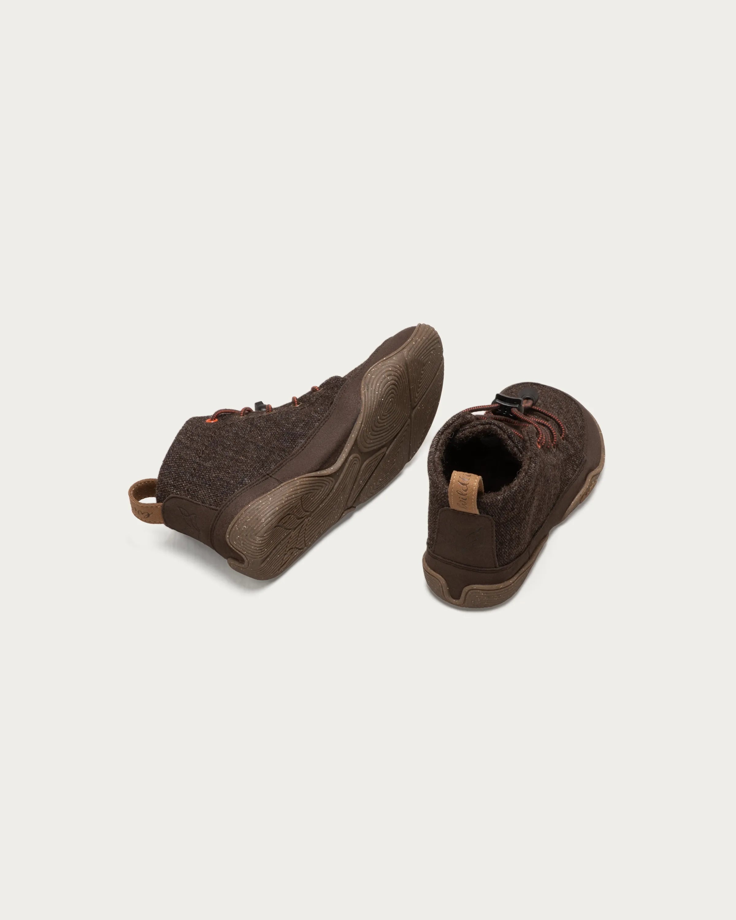 Wildling Shoes High Cut Marron brun stivaletti bimbo EU 28 lana