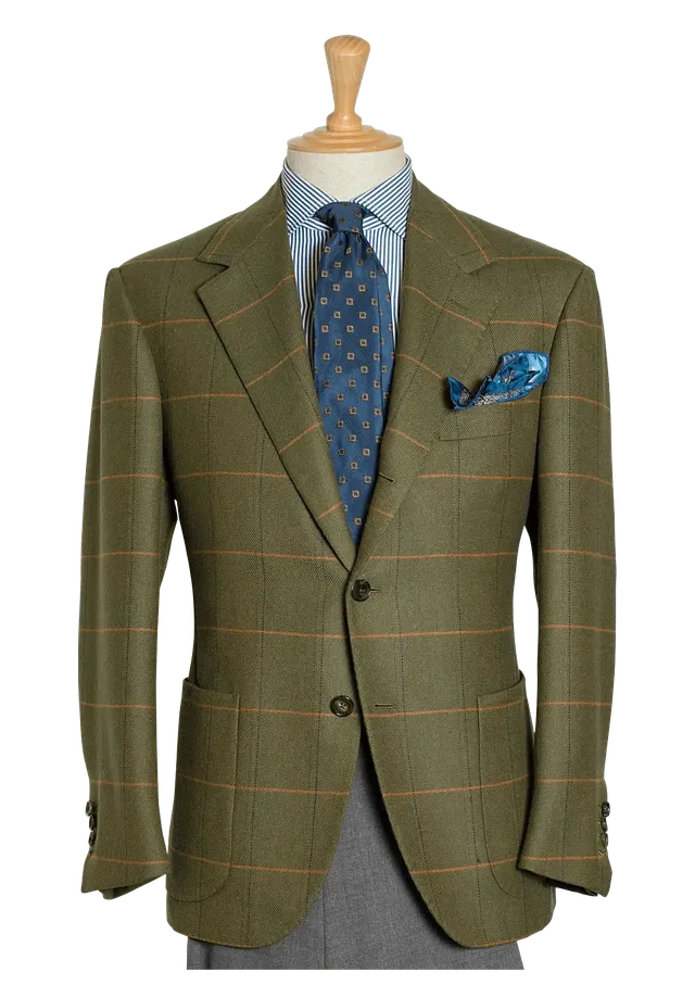 Stefano Bemer Sport coats SV2022 giacca tweed verde taglia 56