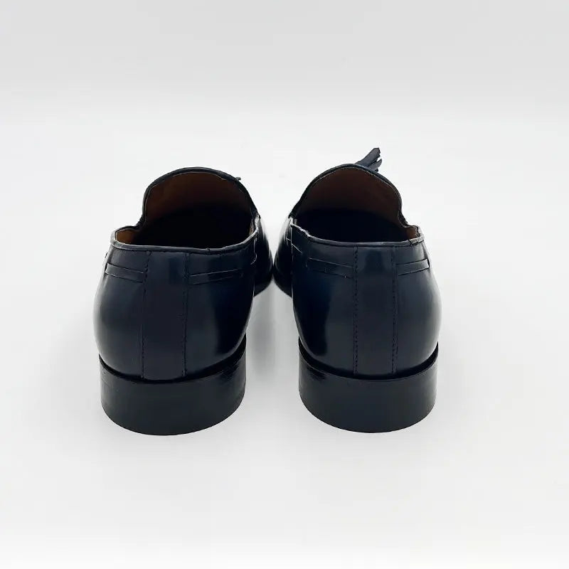 Sandro Barbera Tinte a Mano 45213 loafer blu tinto a mano
