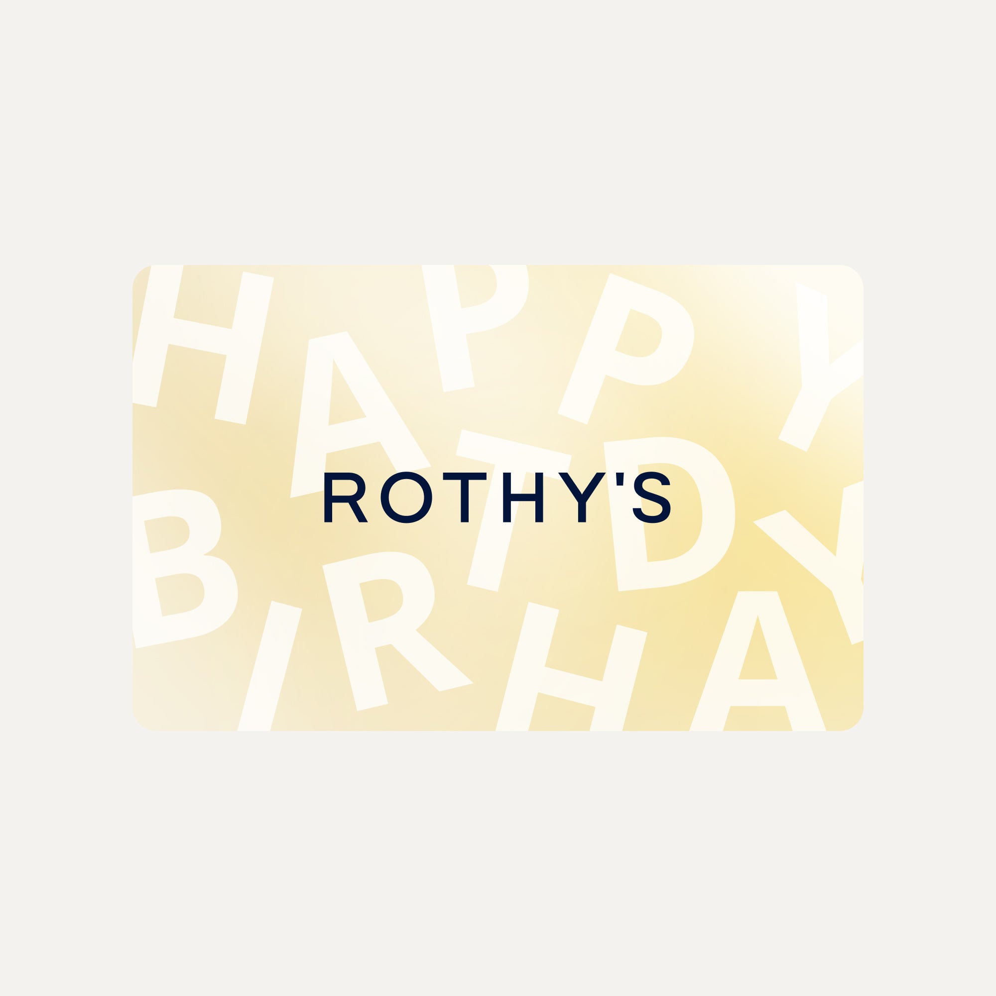 Rothy's Virtual Gift Card buono regalo virtuale email