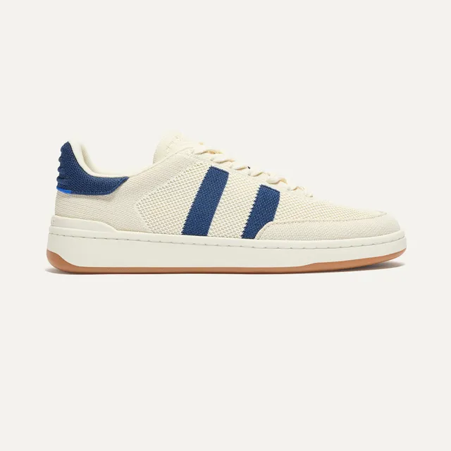 Rothy's The Men's Court Sneaker sneakers Freestyle avorio navy