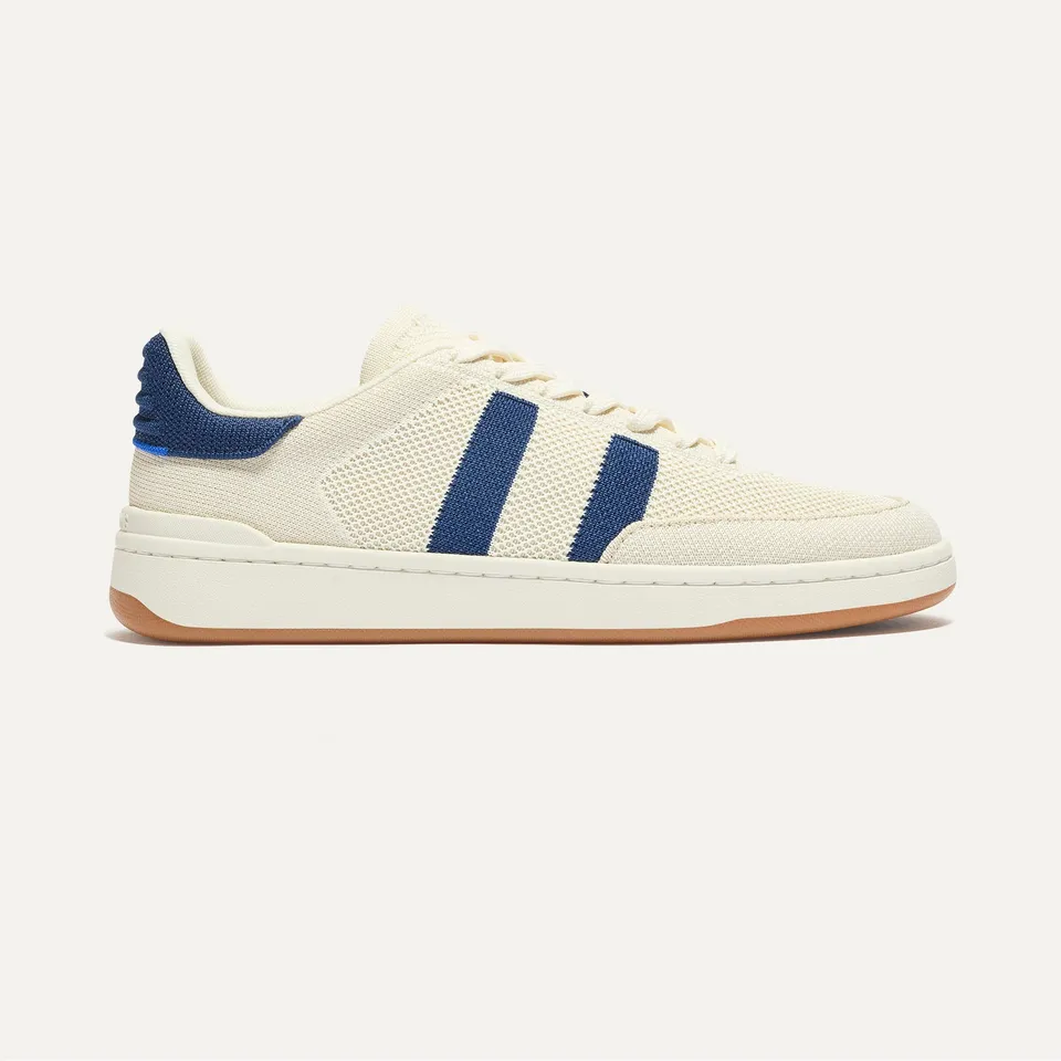 Rothy's The Men's Court Sneaker sneakers Freestyle avorio navy
